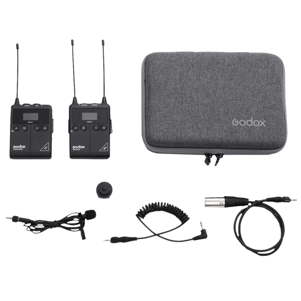 Godox S1 3.5 Jack Wireless Microphone with On/Off Switch (Black) Godox S1 3.5 Jack Wireless Microphone with On/Off Switch (Black)_3