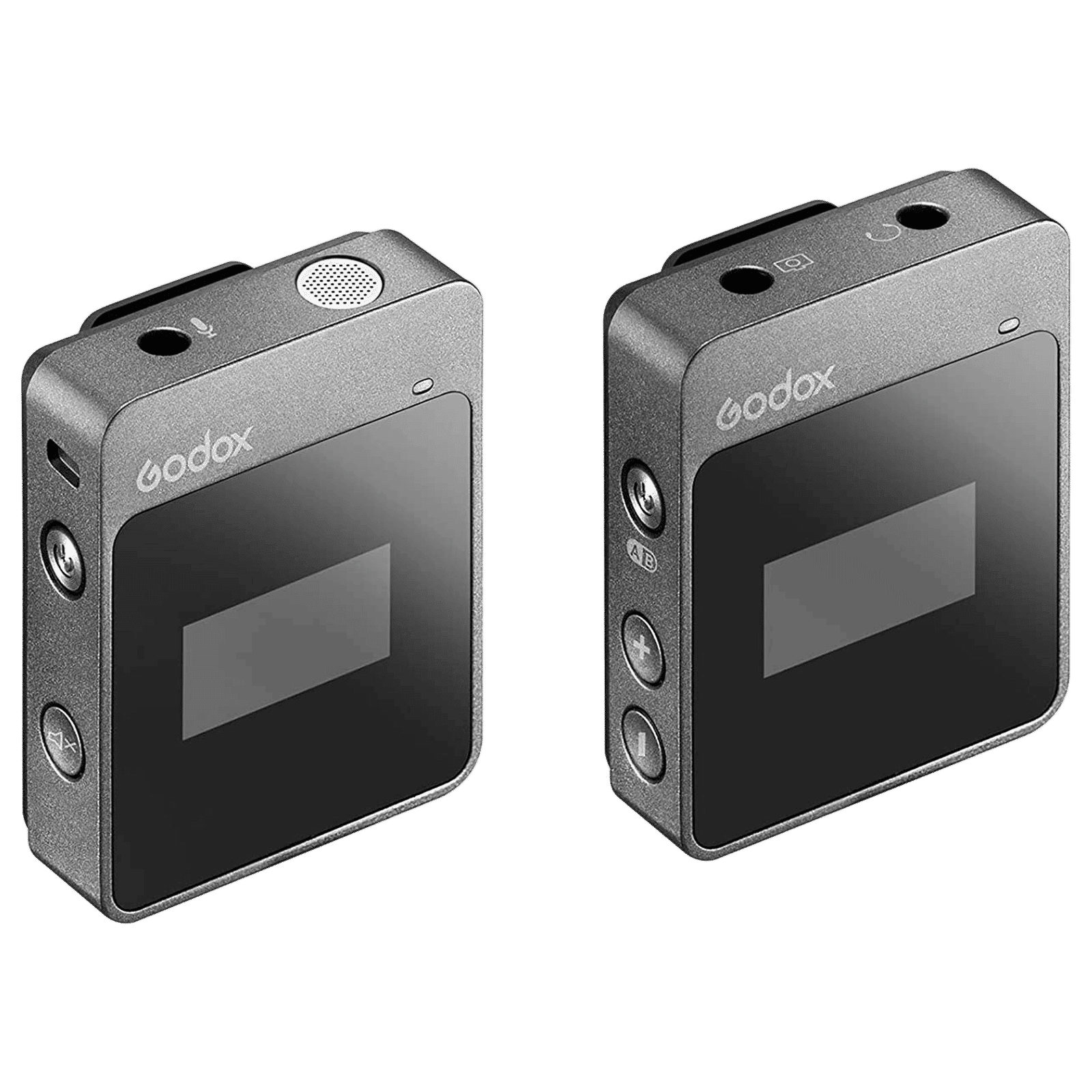 Godox MoveLink M1 Type C & 3.5 Jack Wireless Microphone with Charging Case (Black)_1