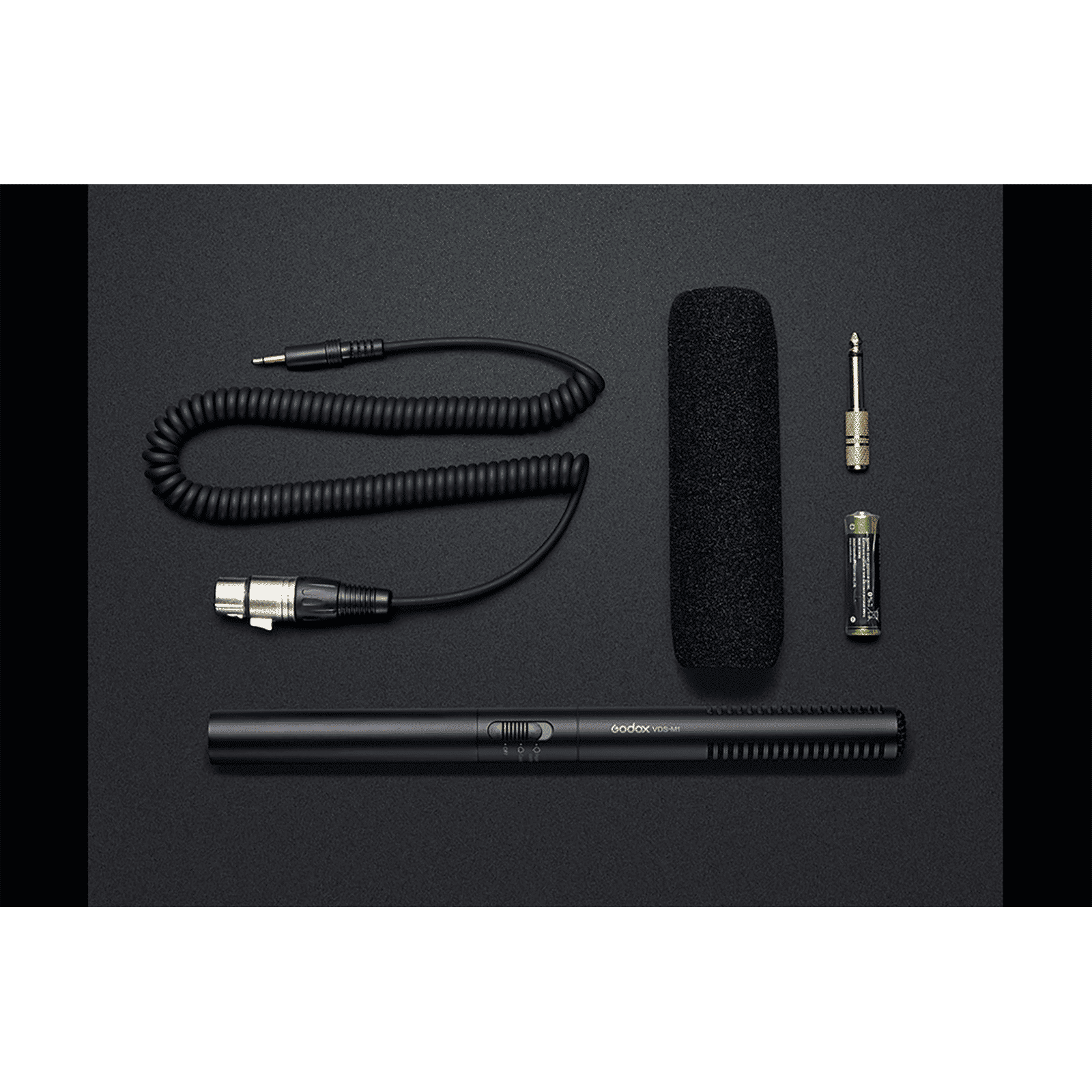 Godox 3.5 Jack Wired Microphone with Array Signal Processing Technology (Black)_3