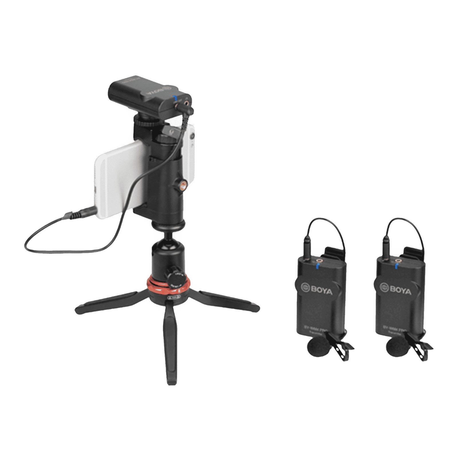 Boya 3.5 Jack Wireless Microphone with 2.4GHz Transmission Technology (Black) Boya 3.5 Jack Wireless Microphone with 2.4GHz Transmission Technology (Black)_5