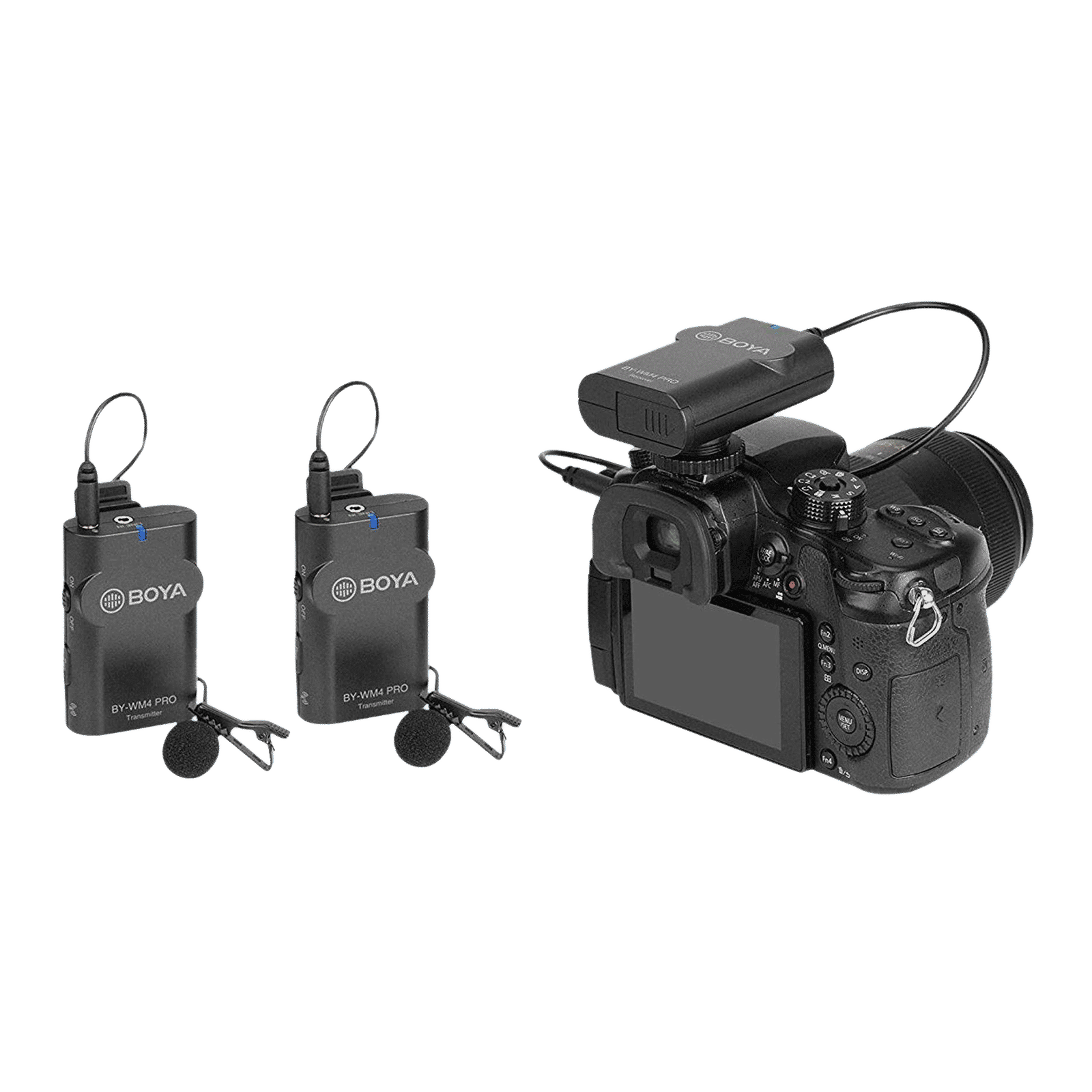 Boya 3.5 Jack Wireless Microphone with 2.4GHz Transmission Technology (Black) Boya 3.5 Jack Wireless Microphone with 2.4GHz Transmission Technology (Black)_8