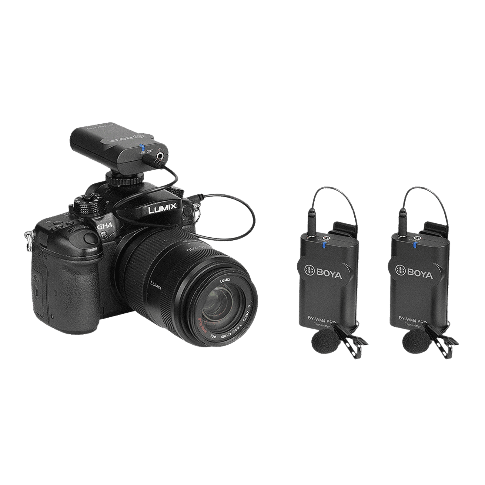 Boya 3.5 Jack Wireless Microphone with 2.4GHz Transmission Technology (Black) Boya 3.5 Jack Wireless Microphone with 2.4GHz Transmission Technology (Black)_11