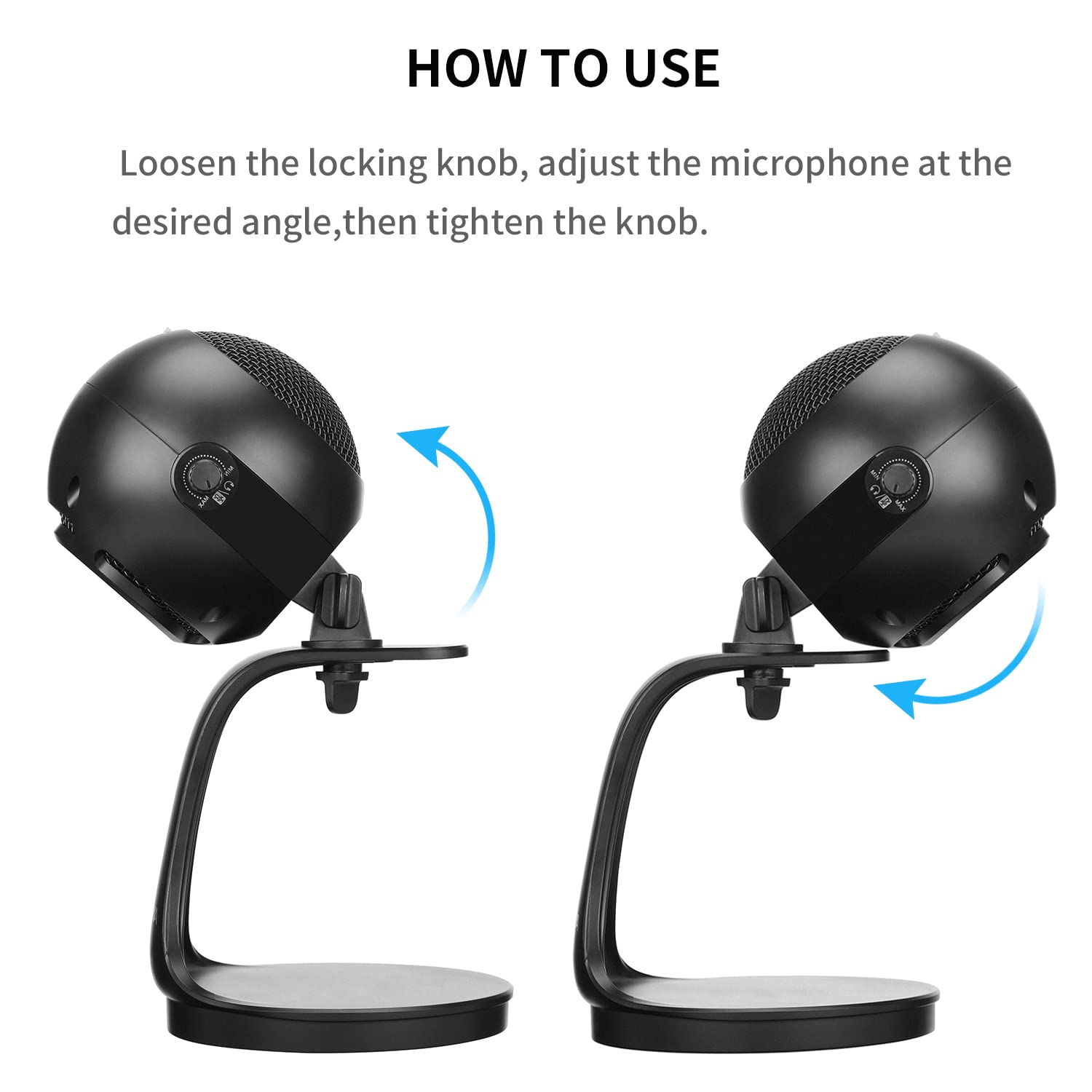 Boya Type C & 3.5 Jack Wired Microphone with Mute Function (Black)_15