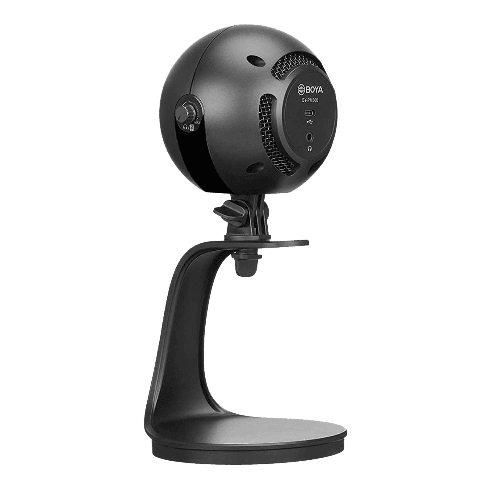 Boya Type C & 3.5 Jack Wired Microphone with Mute Function (Black)_5