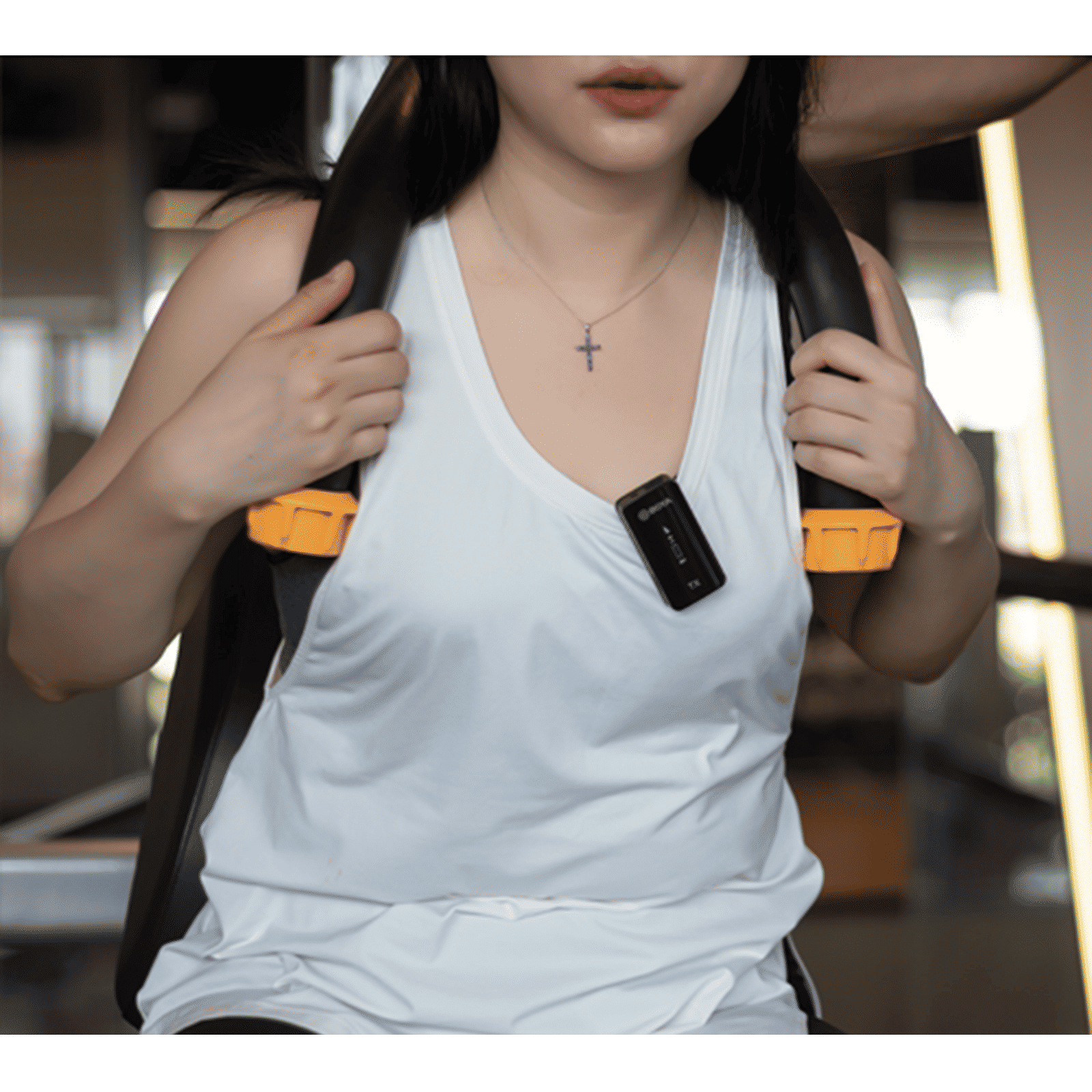 Boya Type C & 3.5 Jack Wireless Microphone with 2.4GHz Transmission Technology (Black)_7