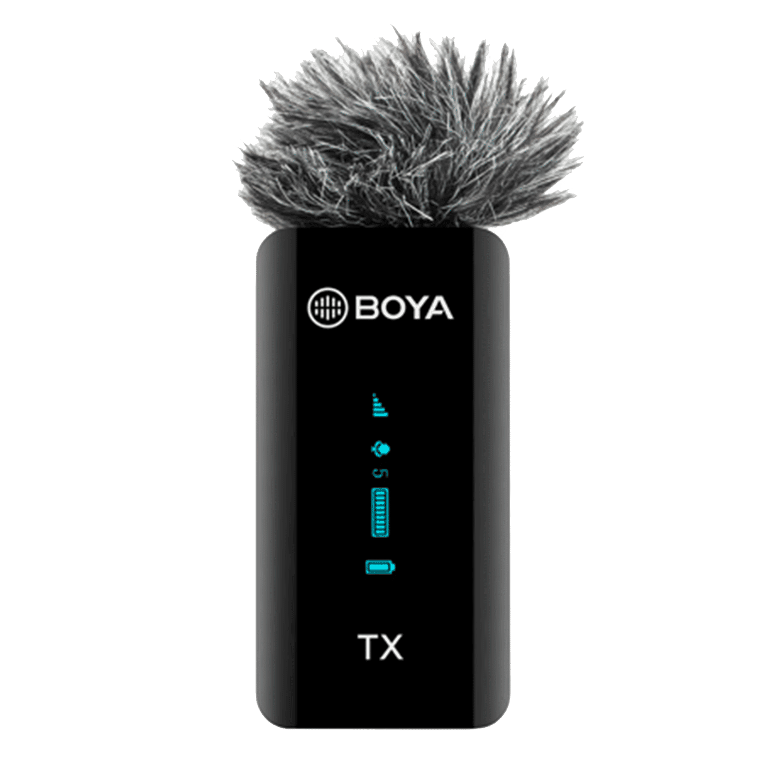 Boya Type C & 3.5 Jack Wireless Microphone with 2.4GHz Transmission Technology (Black)_4