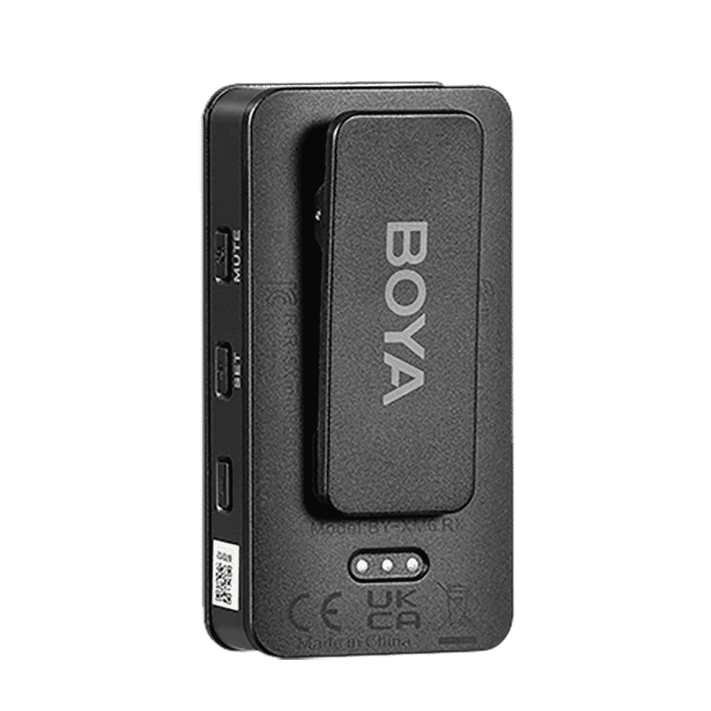 Boya Type C & 3.5 Jack Wireless Microphone with 2.4GHz Transmission Technology (Black) Boya Type C & 3.5 Jack Wireless Microphone with 2.4GHz Transmission Technology (Black)_8