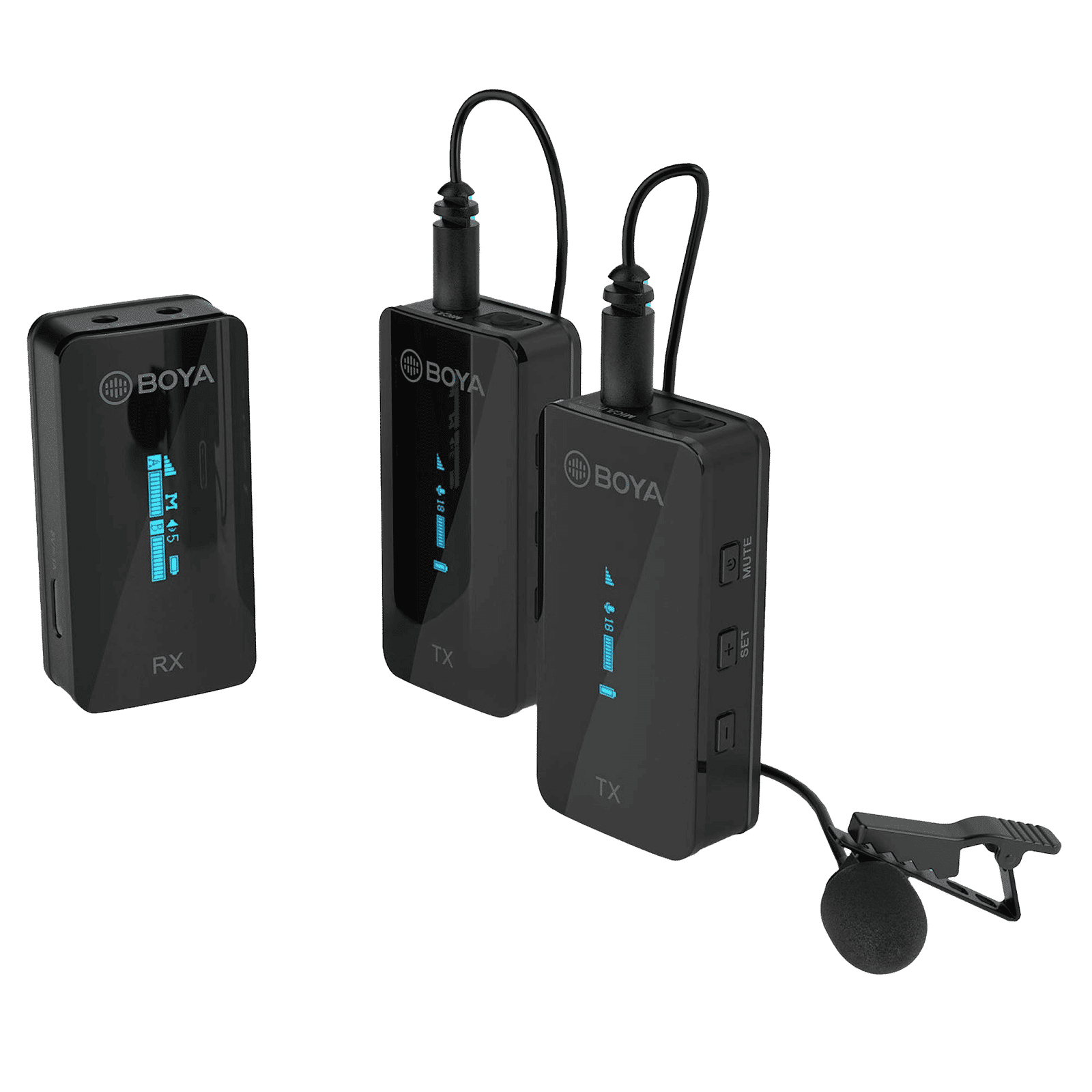 Boya Type C & 3.5 Jack Wireless Microphone with 2.4GHz Transmission Technology (Black) Boya Type C & 3.5 Jack Wireless Microphone with 2.4GHz Transmission Technology (Black)_9