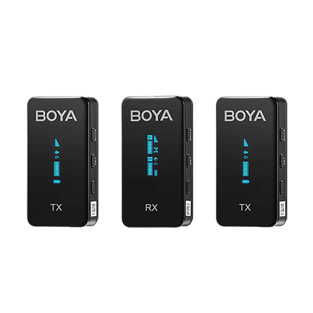 Boya Type C & 3.5 Jack Wireless Microphone with 2.4GHz Transmission Technology (Black) Boya Type C & 3.5 Jack Wireless Microphone with 2.4GHz Transmission Technology (Black)_13