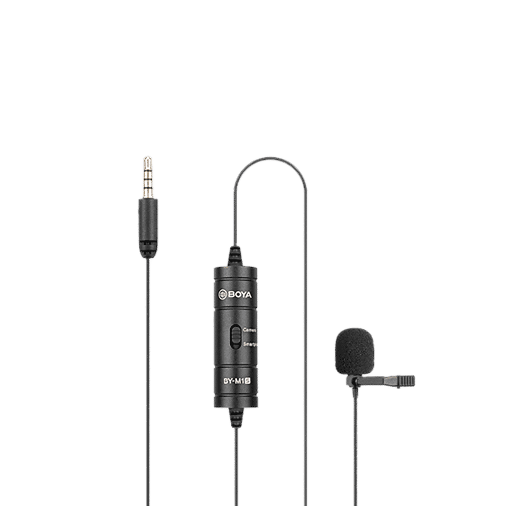 Boya Universal 3.5 Jack Wired Microphone with Low Handling Noise (Black)_12