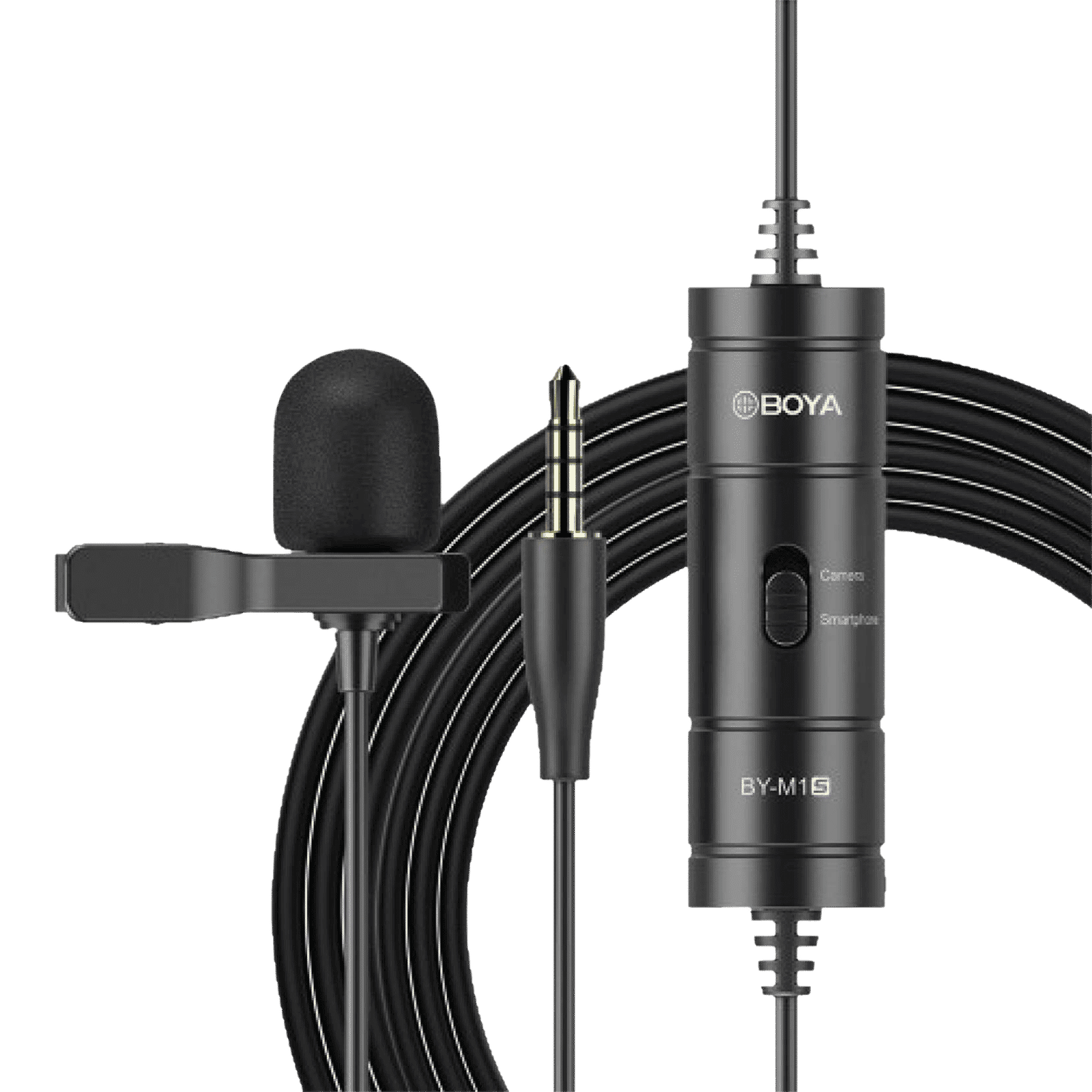 Boya Universal 3.5 Jack Wired Microphone with Low Handling Noise (Black)_16