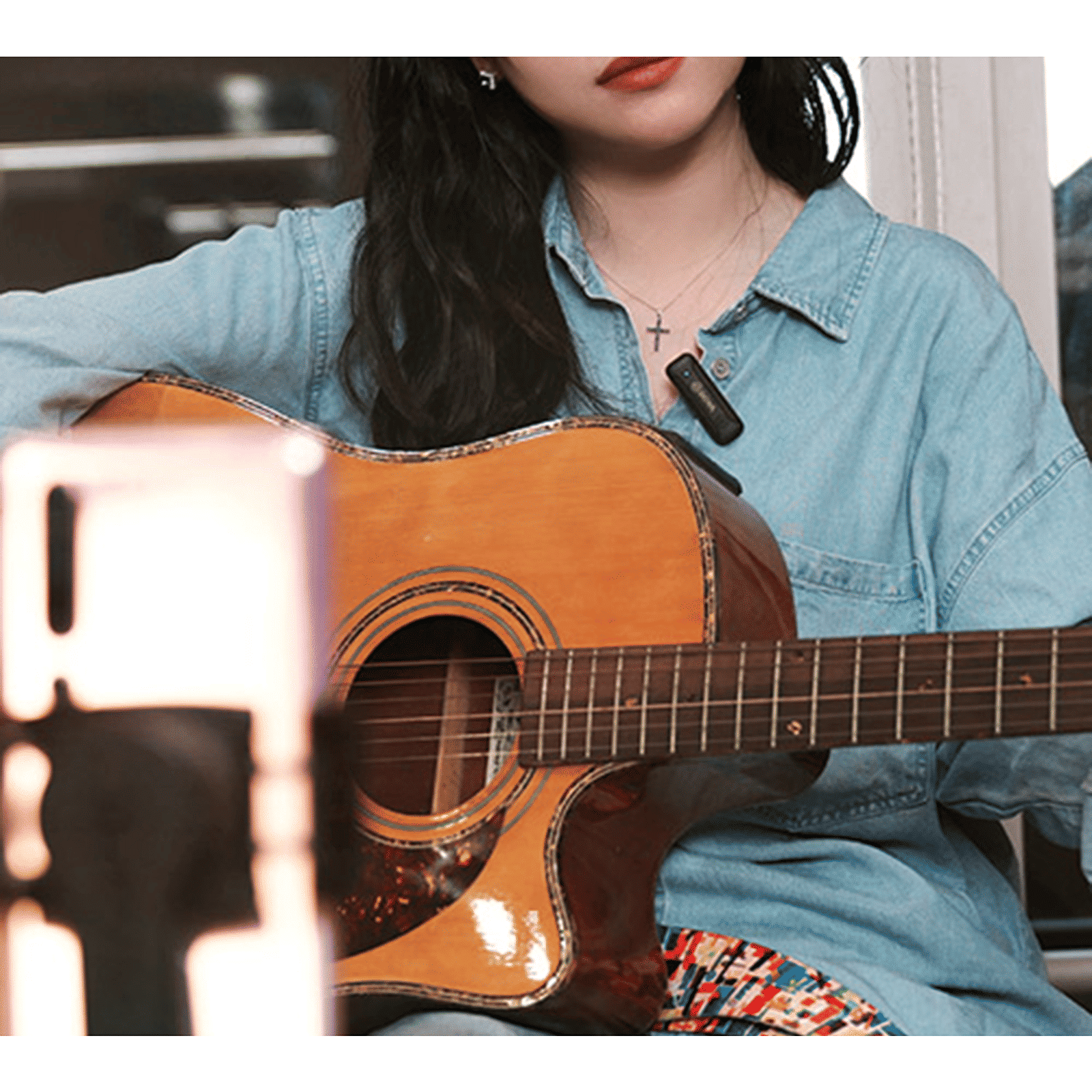 Boya Mini Type C Wireless Microphone with Noise Cancellation (Black)_11