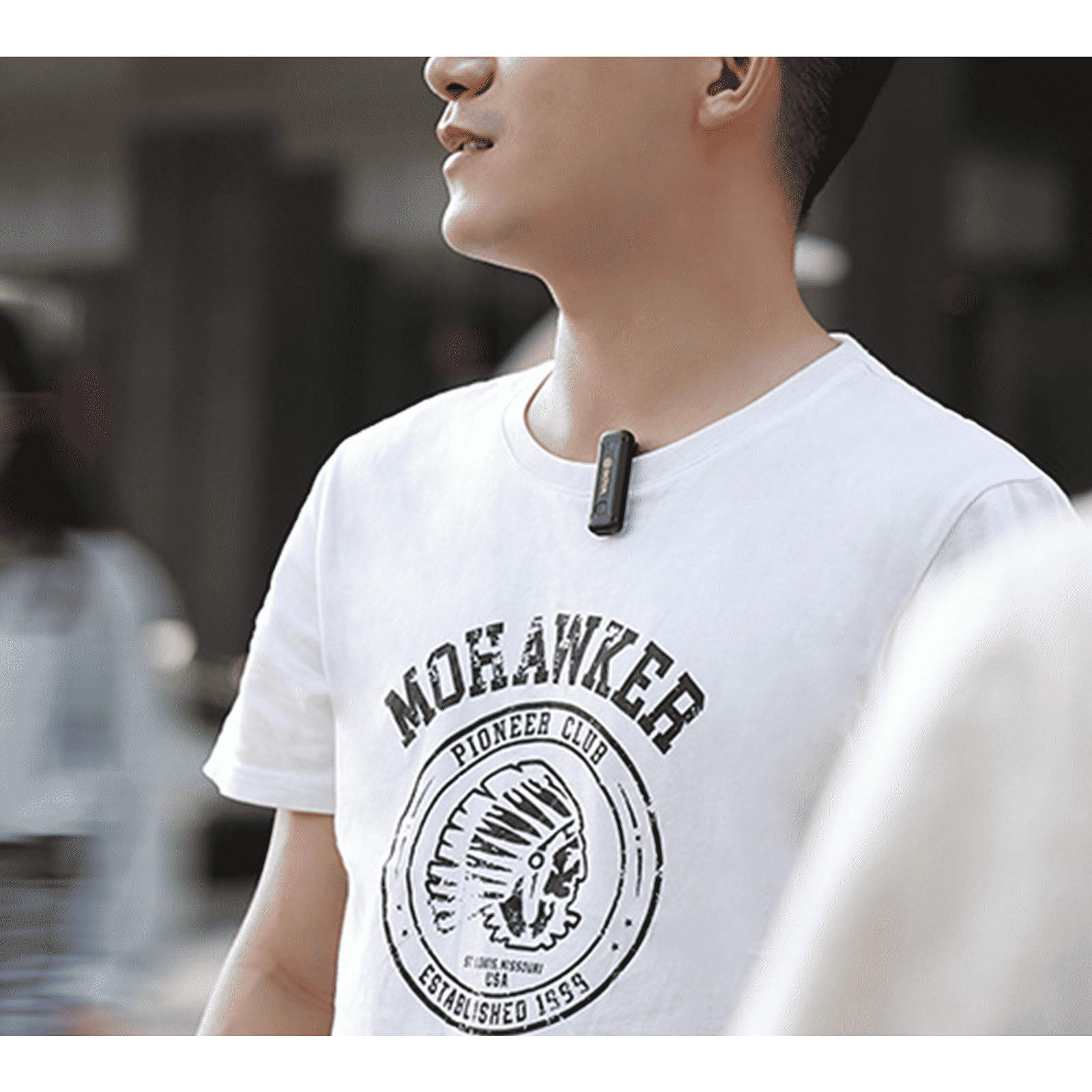 Boya Mini Type C Wireless Microphone with Noise Cancellation (Black)_13