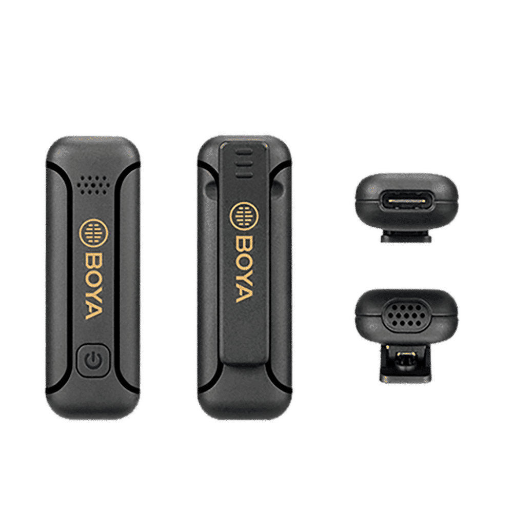 Boya Mini Type C Wireless Microphone with Noise Cancellation (Black)_3