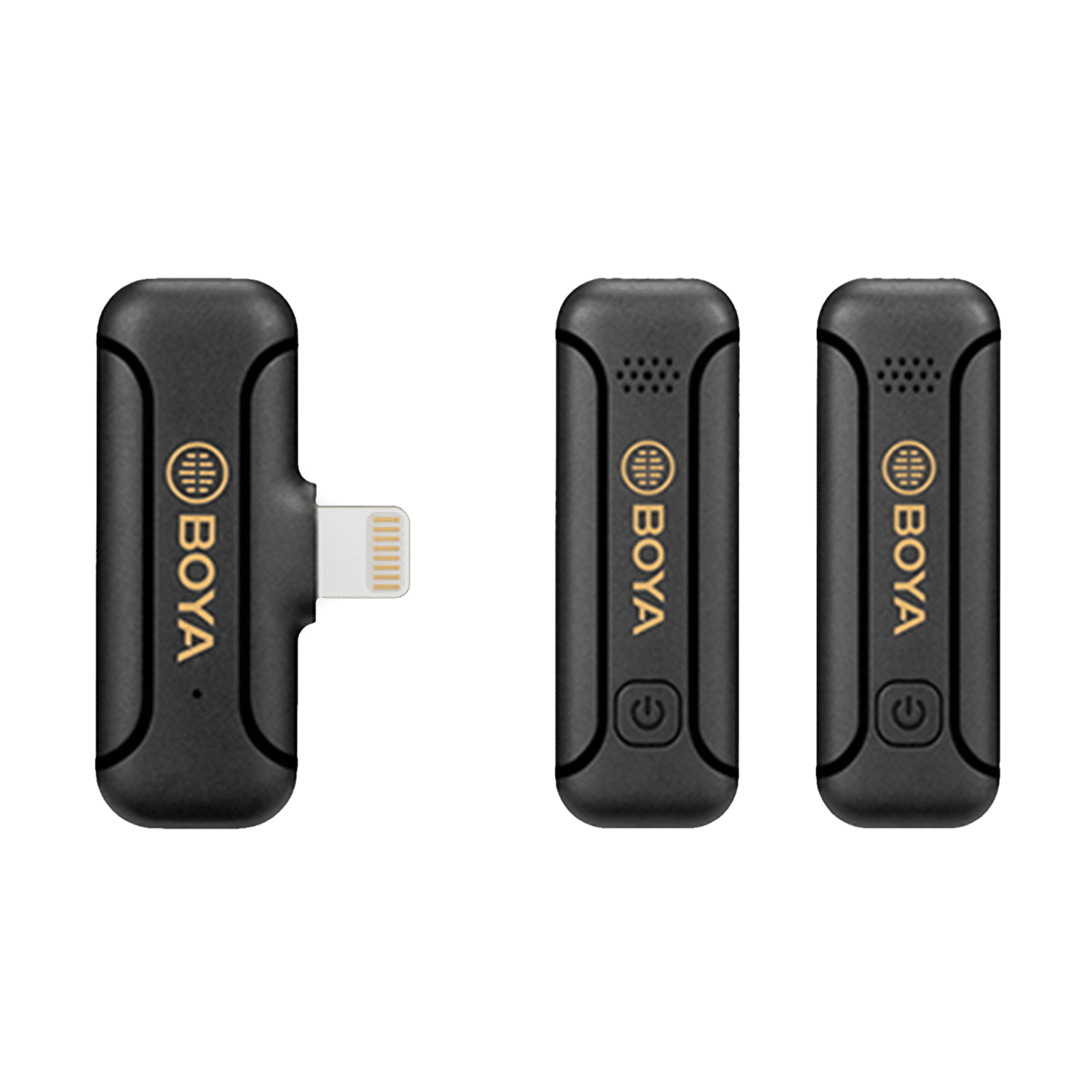 Boya Mini Type C & Lightning Wireless Microphone with Noise Cancellation (Black) Boya Mini Type C & Lightning Wireless Microphone with Noise Cancellation (Black)_1