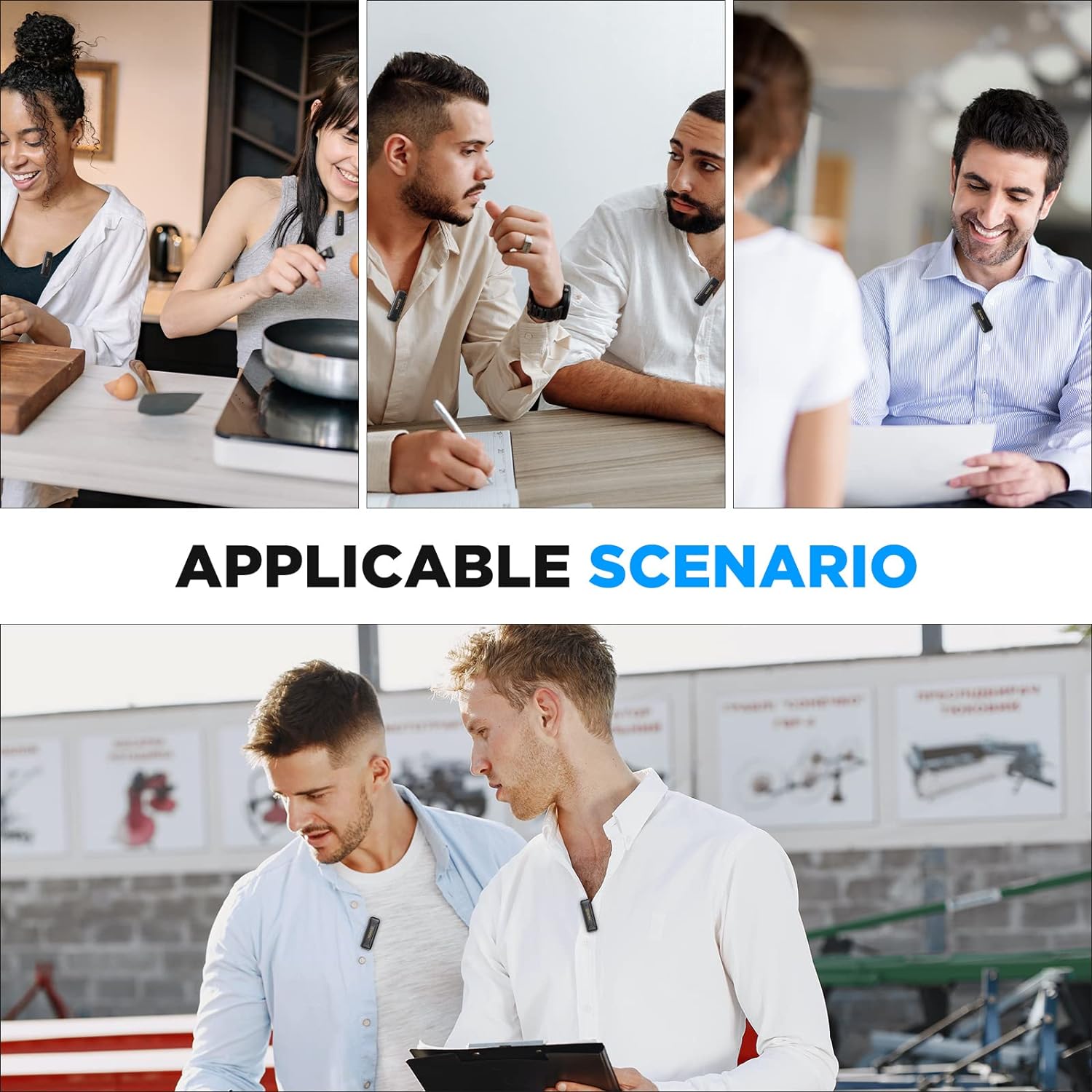 Boya Mini Type C & Lightning Wireless Microphone with Noise Cancellation (Black) Boya Mini Type C & Lightning Wireless Microphone with Noise Cancellation (Black)_7