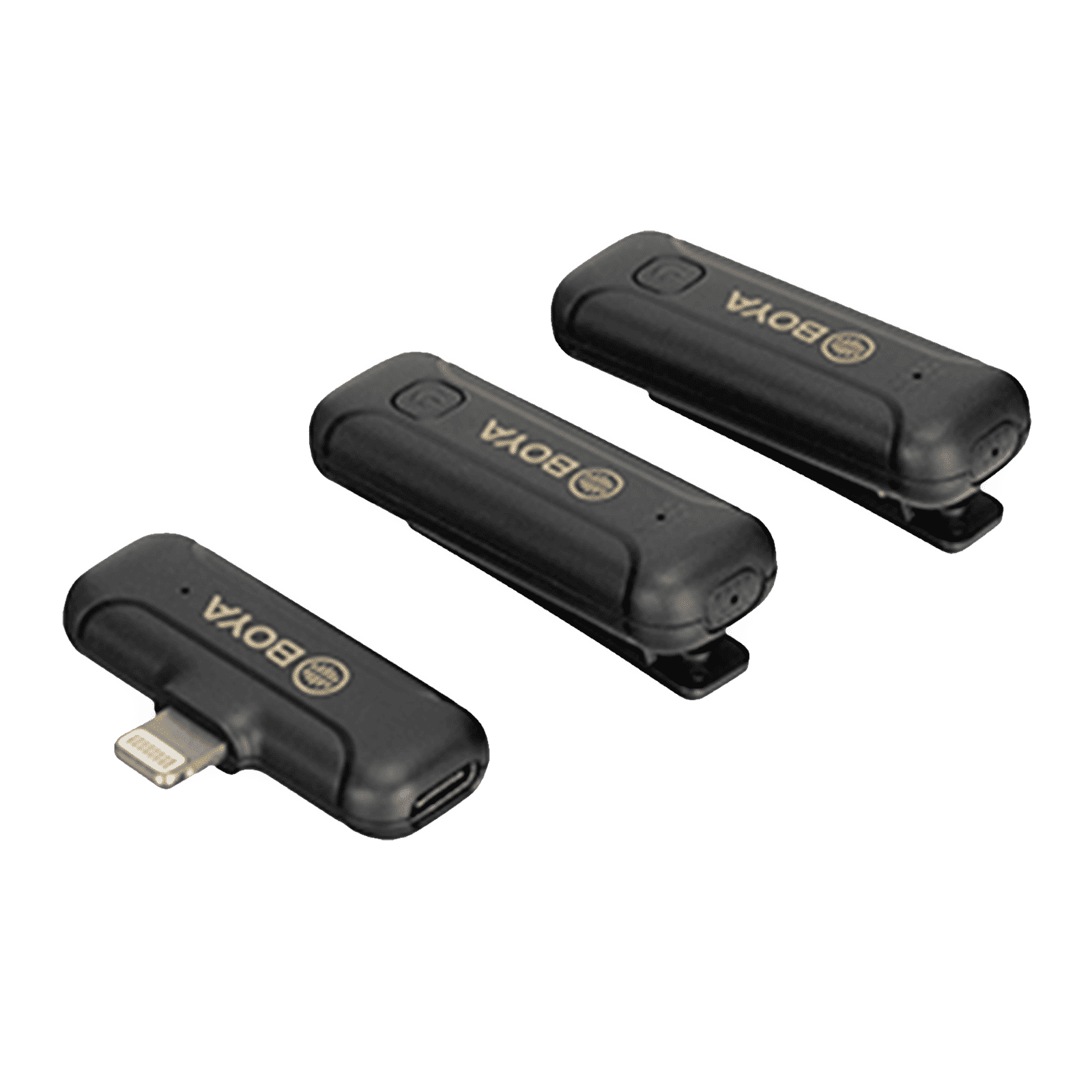 Boya Mini Type C & Lightning Wireless Microphone with Noise Cancellation (Black) Boya Mini Type C & Lightning Wireless Microphone with Noise Cancellation (Black)_3
