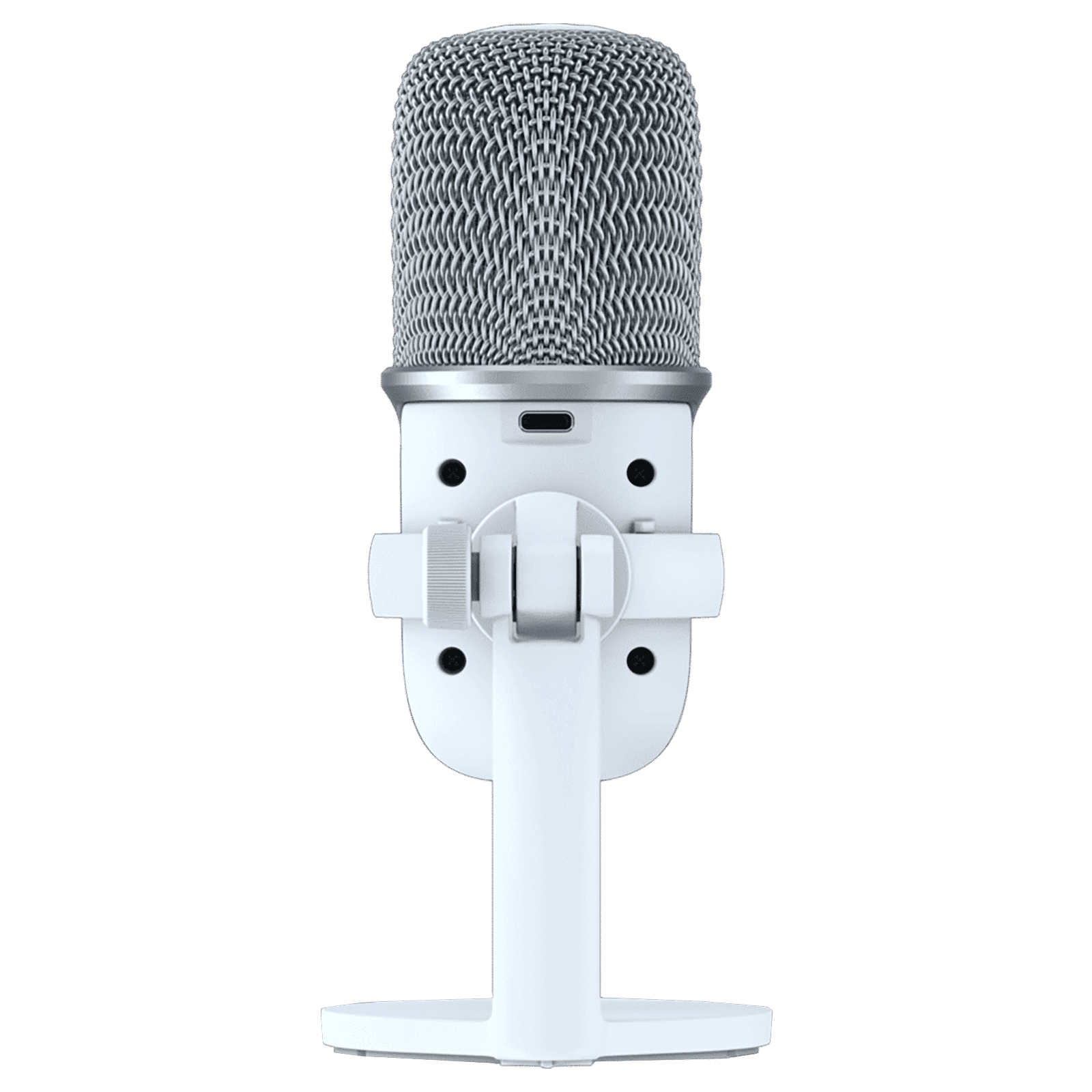 HyperX SoloCast Type C Wired Microphone with Tap-to-Mute Sensor (White)_4