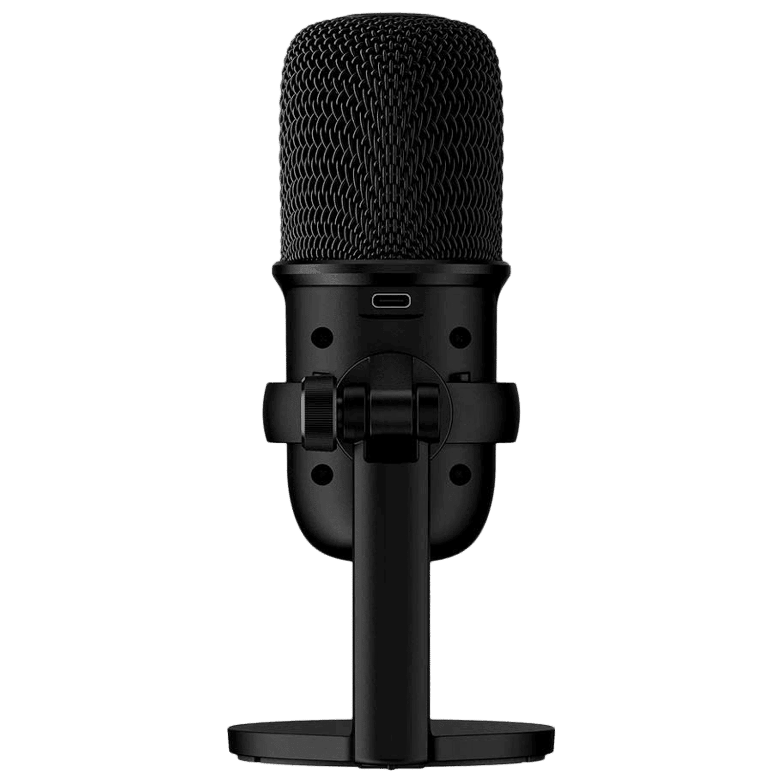 HyperX SoloCast USB & Type C Wired Microphone with Plug & Play Audio (Black) HyperX SoloCast USB & Type C Wired Microphone with Plug & Play Audio (Black)_4