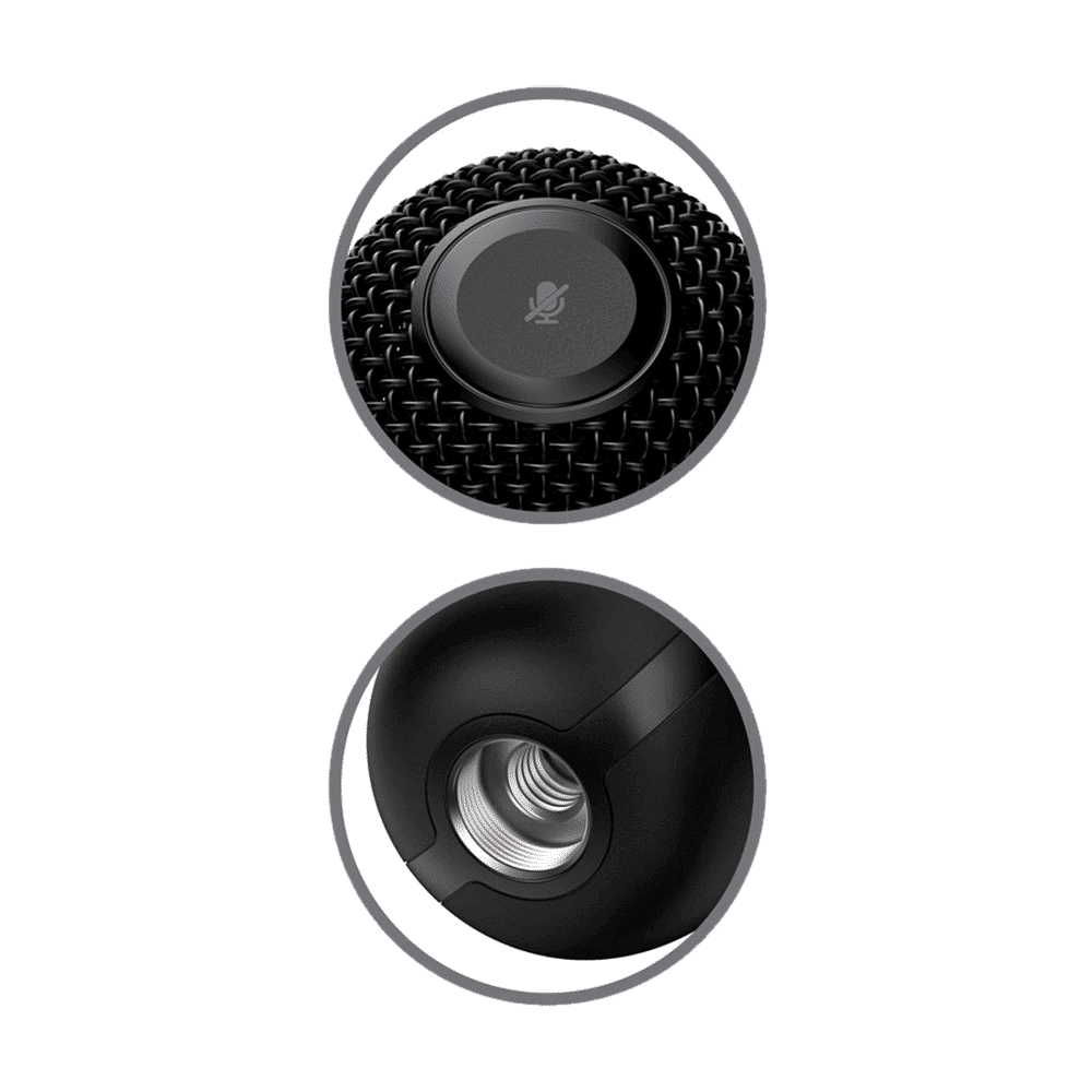 HyperX SoloCast USB & Type C Wired Microphone with Plug & Play Audio (Black) HyperX SoloCast USB & Type C Wired Microphone with Plug & Play Audio (Black)_5