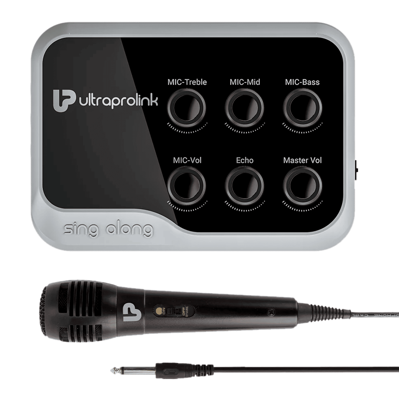 ultraprolink Wireless Karaoke Mixer with Dynamic Microphone (Black)_1