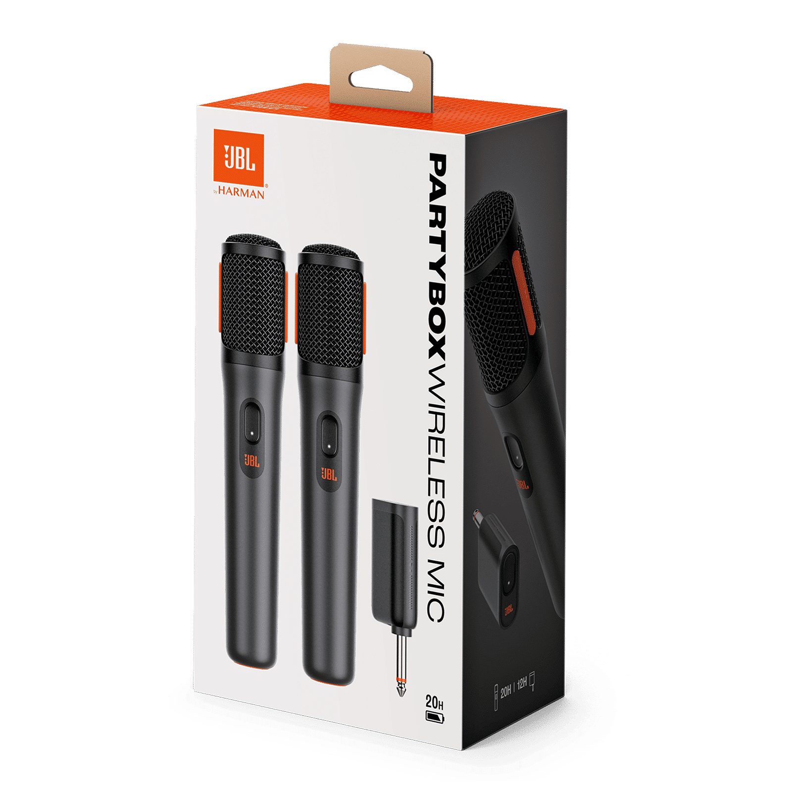 JBL Digital 2 Mic 6.3mm Dongle Jack Wireless Microphone with 2.4GHz Transmission (Black)_12