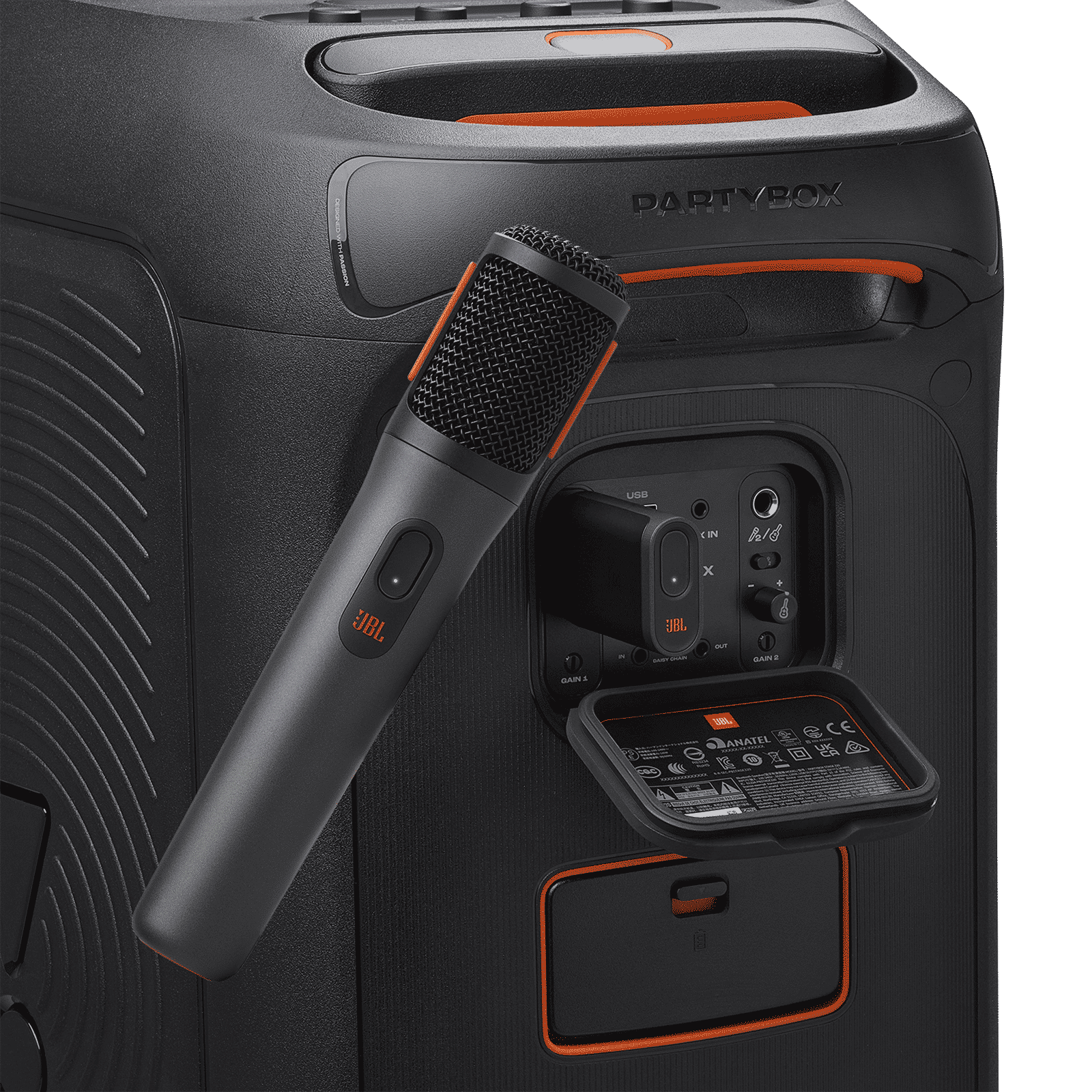 JBL Digital 2 Mic 6.3mm Dongle Jack Wireless Microphone with 2.4GHz Transmission (Black)_13