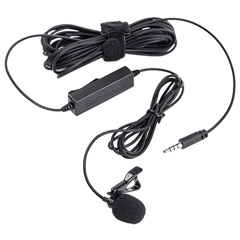 Saramonic LavMicro Broadcast-Quality Lavalier Omnidirectional Condenser Microphone For Camcorders, DSLR Cameras, Mobile Phones & Audio Recorder (Alligator-Style Lapel Clip, Black) Saramonic LavMicro Broadcast-Quality Lavalier Omnidirectional Condenser Microphone For Camcorders, DSLR Cameras, Mobile Phones & Audio Recorder (Alligator-Style Lapel Clip, Black)_1