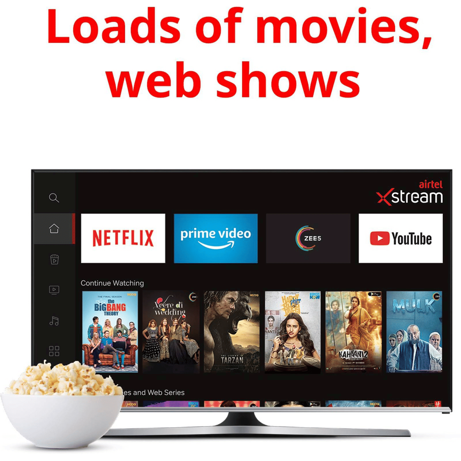 airtel Xstream Smart TV Stick (HD Resolution, 7100001949, Black)_8