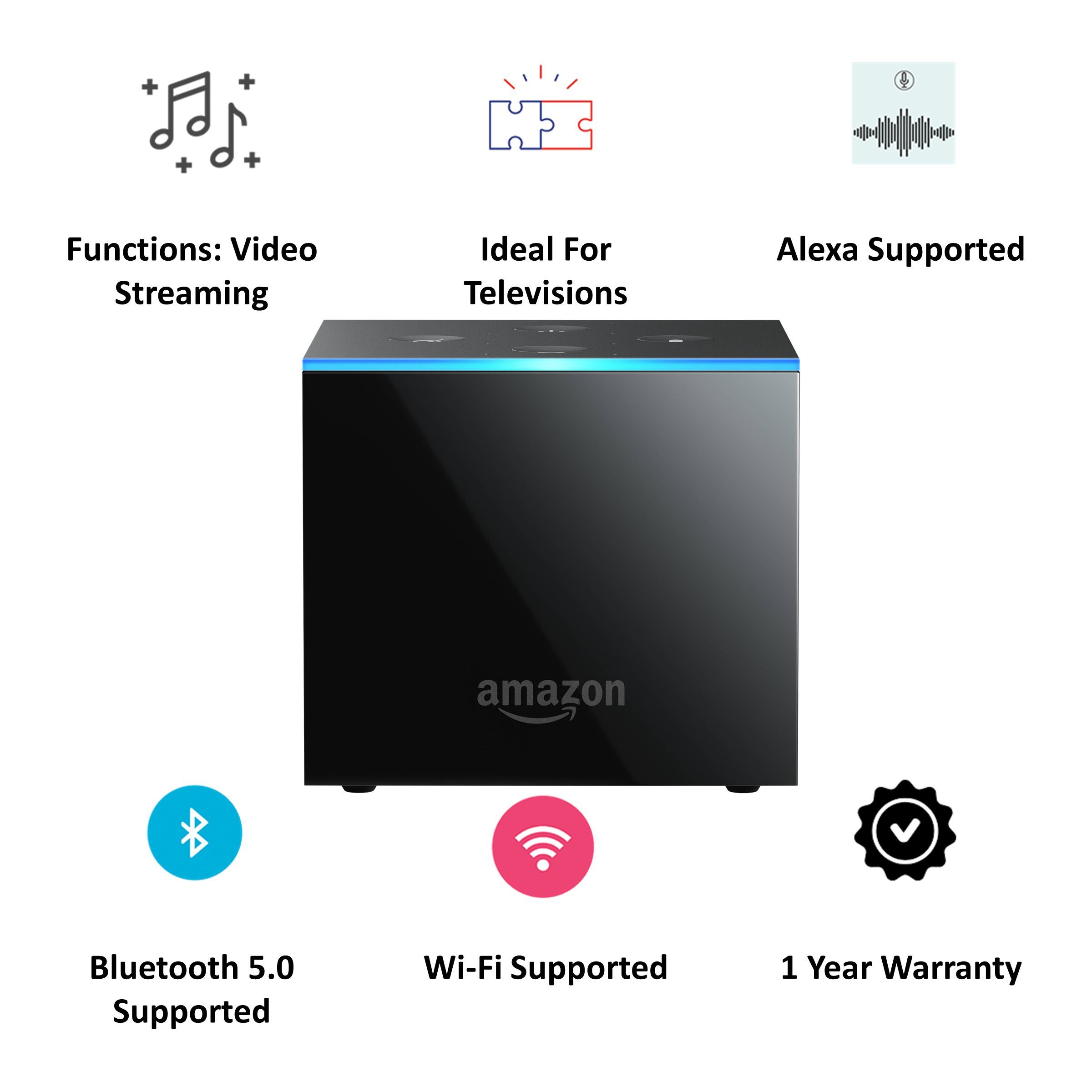 Amazon Fire TV Cube Ultra HD 4K Streaming Device with Alexa Voice Search (Dolby Atmos, HDR10+, Dual-Antenna Wi-Fi, Black) Amazon Fire TV Cube Ultra HD 4K Streaming Device with Alexa Voice Search (Dolby Atmos, HDR10+, Dual-Antenna Wi-Fi, Black)_6