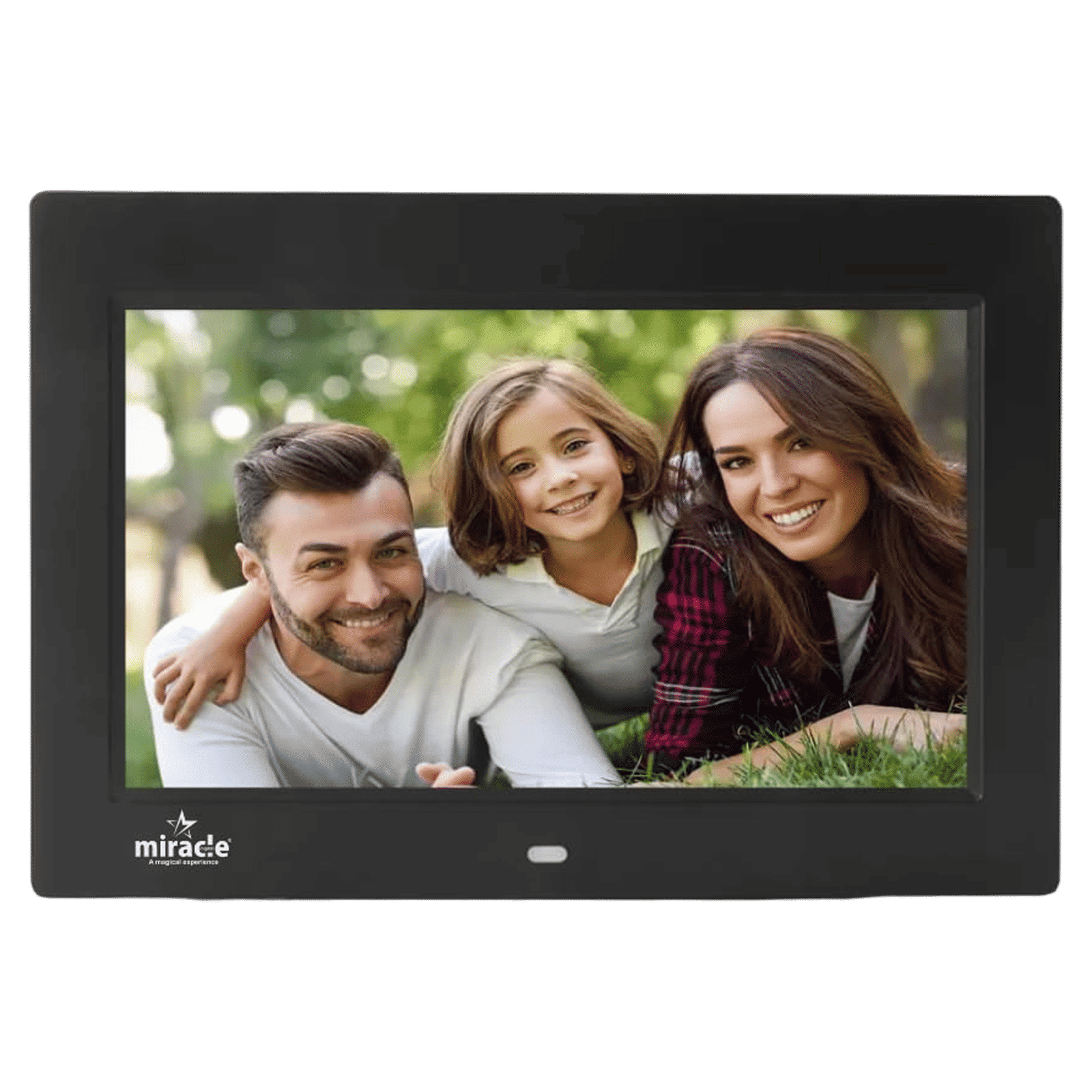 Miracle Digital 25.4cm (10 Inches) Digital Photo Frame (Stereo Speaker, MD003, Black)_1