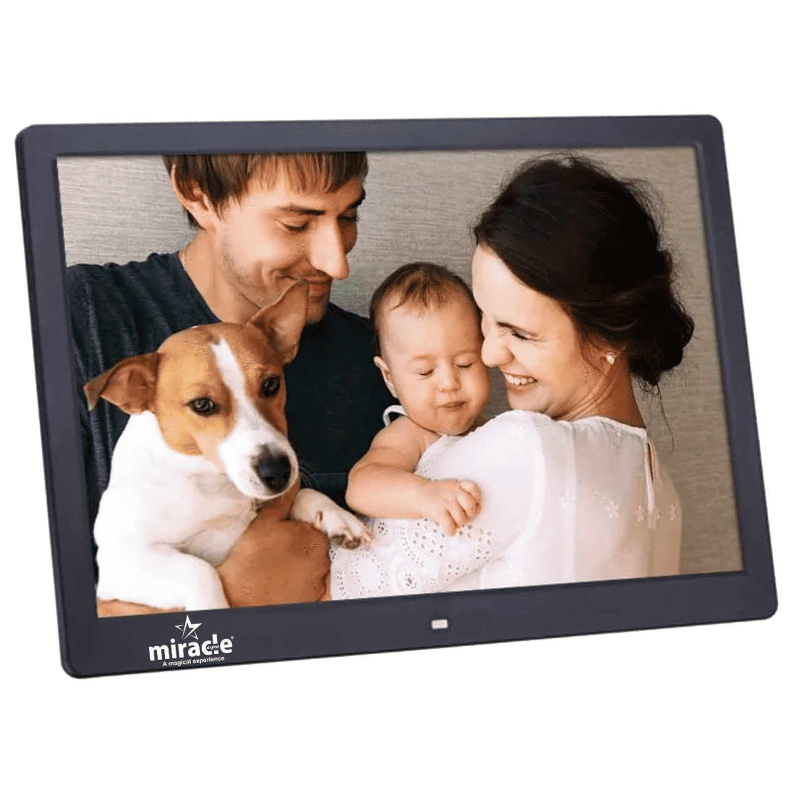 Miracle Digital 43.18cm (17 Inches) Digital Photo Frame (Stereo Speaker, MD006, Black)_2