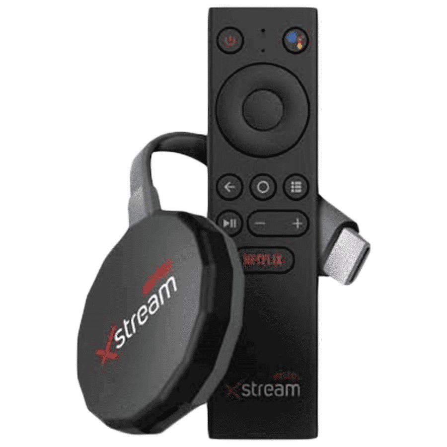 airtel Xstream Smart TV Stick (HD Resolution, 7100001949, Black)_1