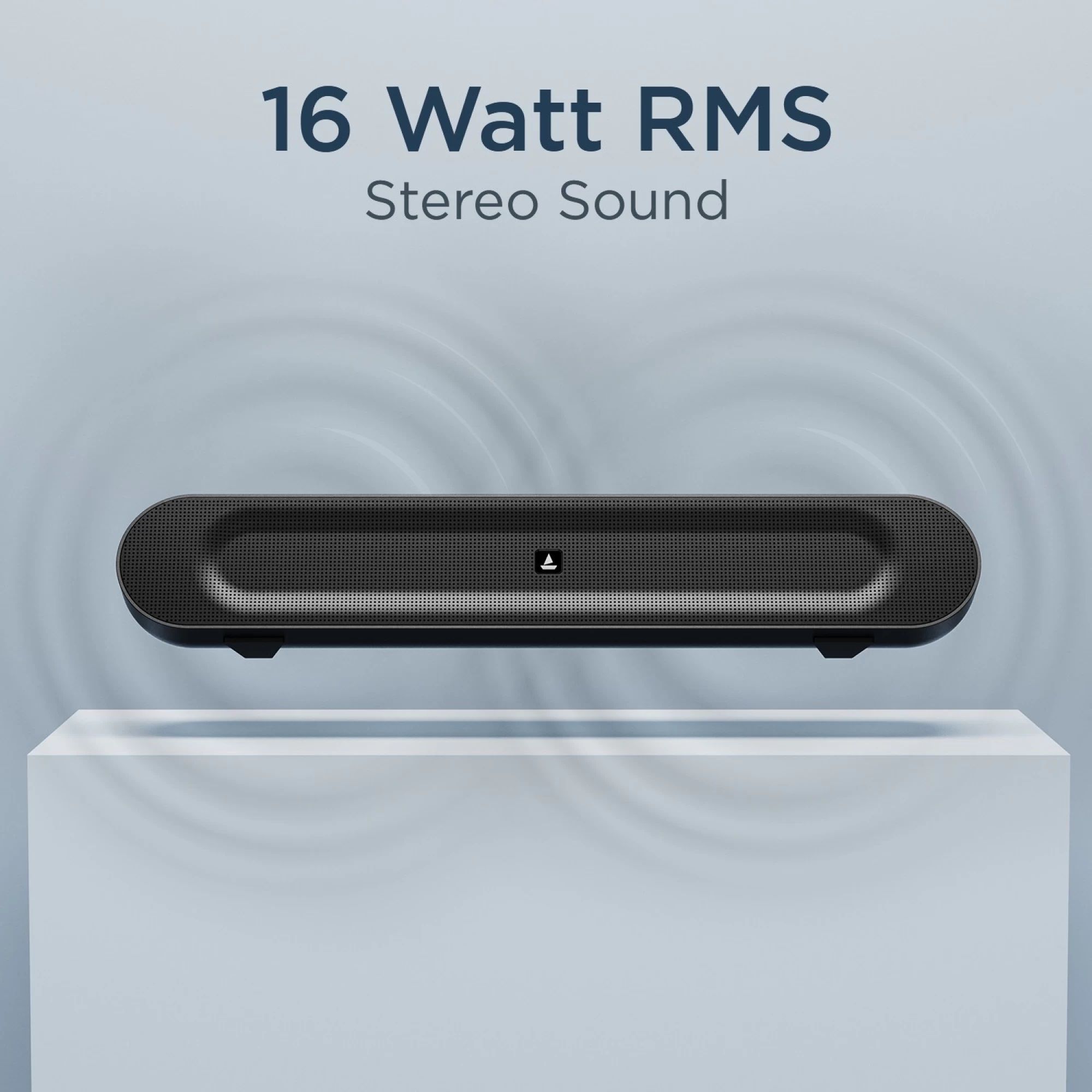 boAt Aavante Bar 553 16W Bluetooth Soundbar with Remote (Deep Bass, Stereo Sound, Black)_6