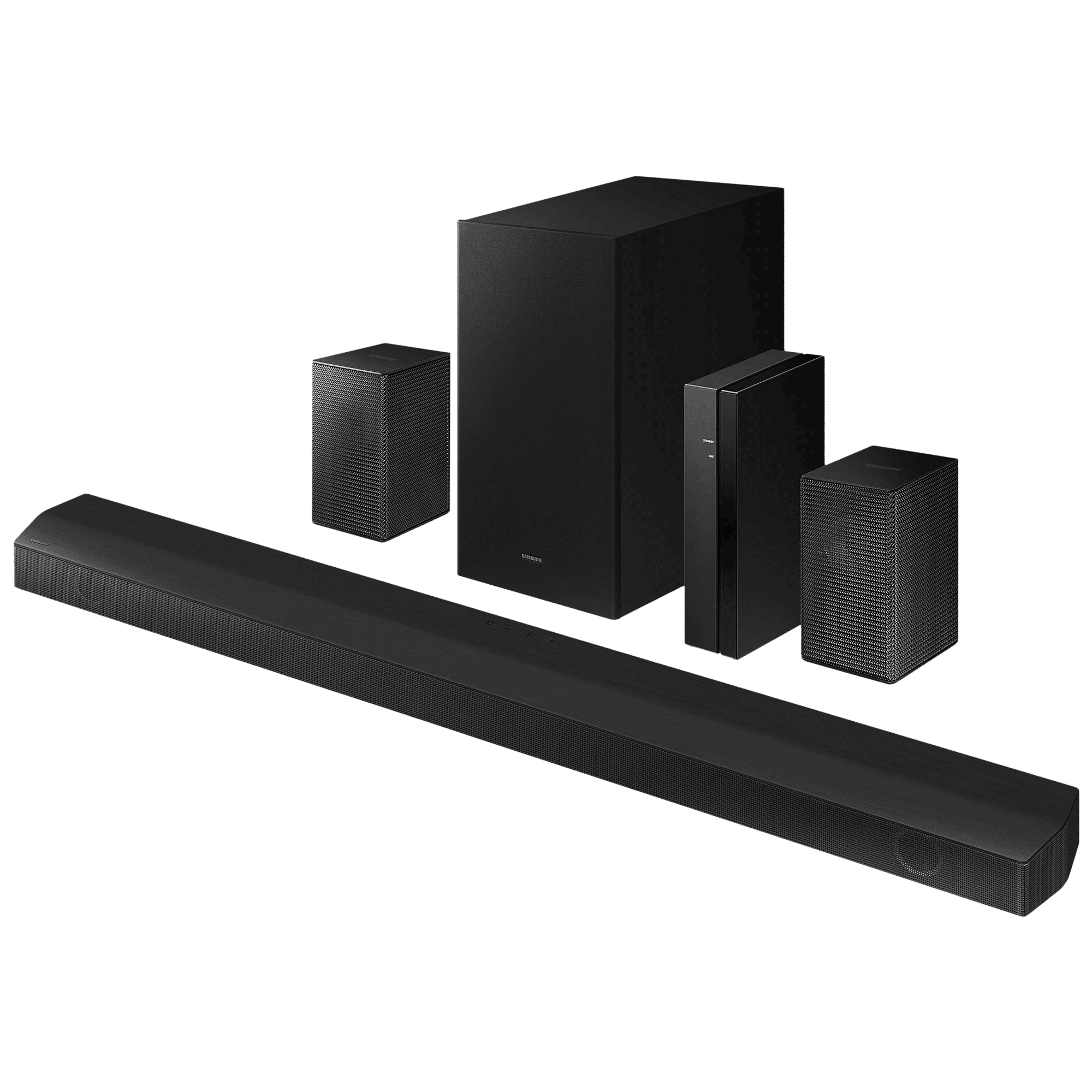 Samsung HW-B67E/XL 520 Watts Bluetooth Soundbar with Remote (3D Surround Sound, 5.1 Channel, Black)_2