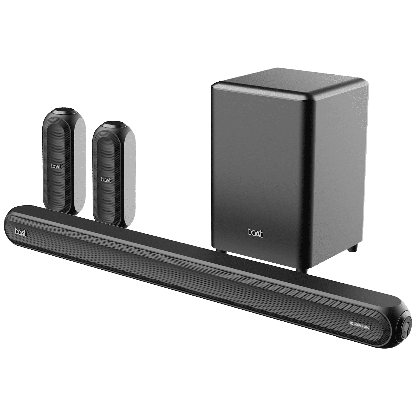 boAt Aavante Bar 3200D 350W Bluetooth Soundbar with Remote (3D Surround Sound, 5.1 Channel, Premium Black)_1