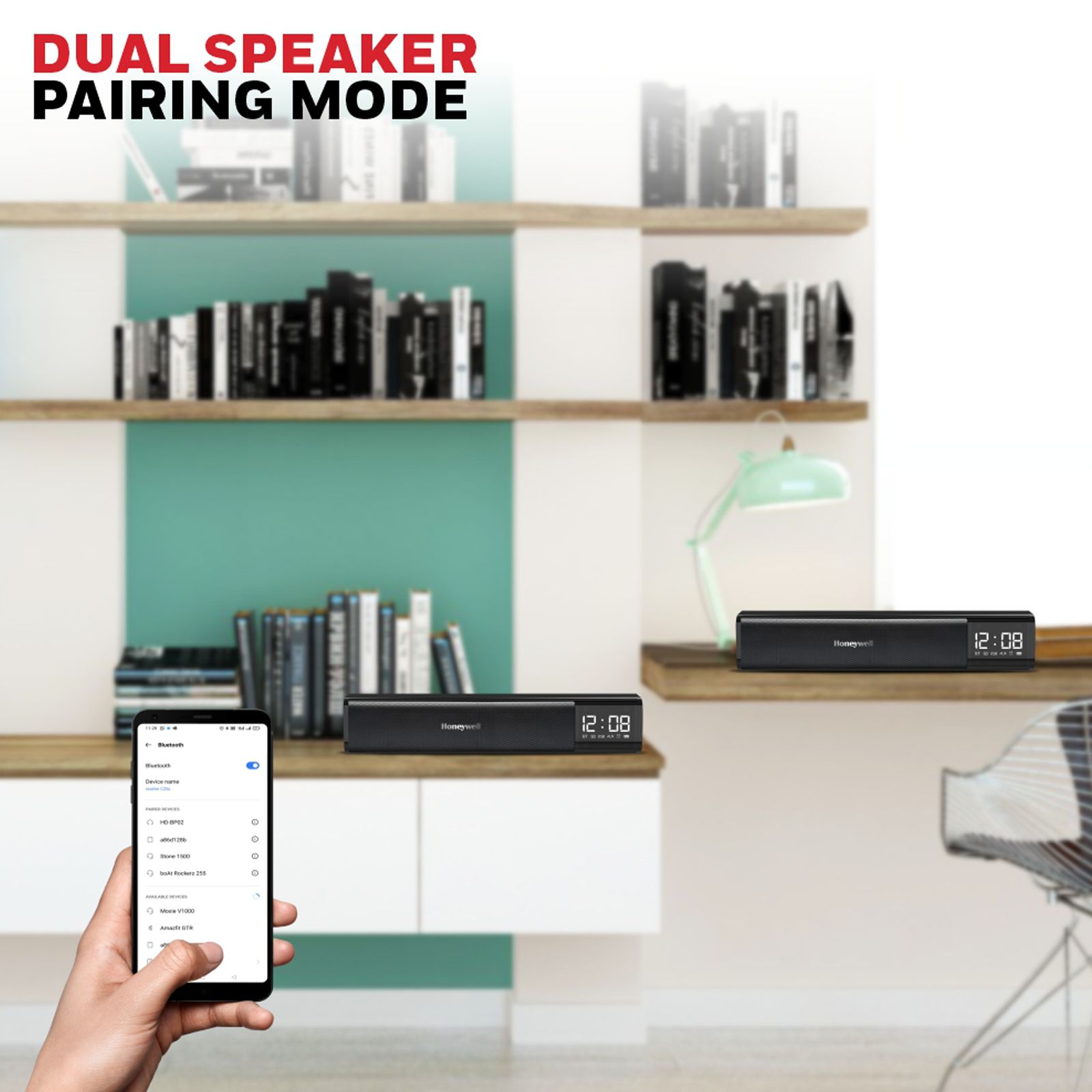 Honeywell Moxie V1000 10W Bluetooth Soundbar (Stereo Sound, 5.0 Channel, Black) Honeywell Moxie V1000 10W Bluetooth Soundbar (Stereo Sound, 5.0 Channel, Black)_7