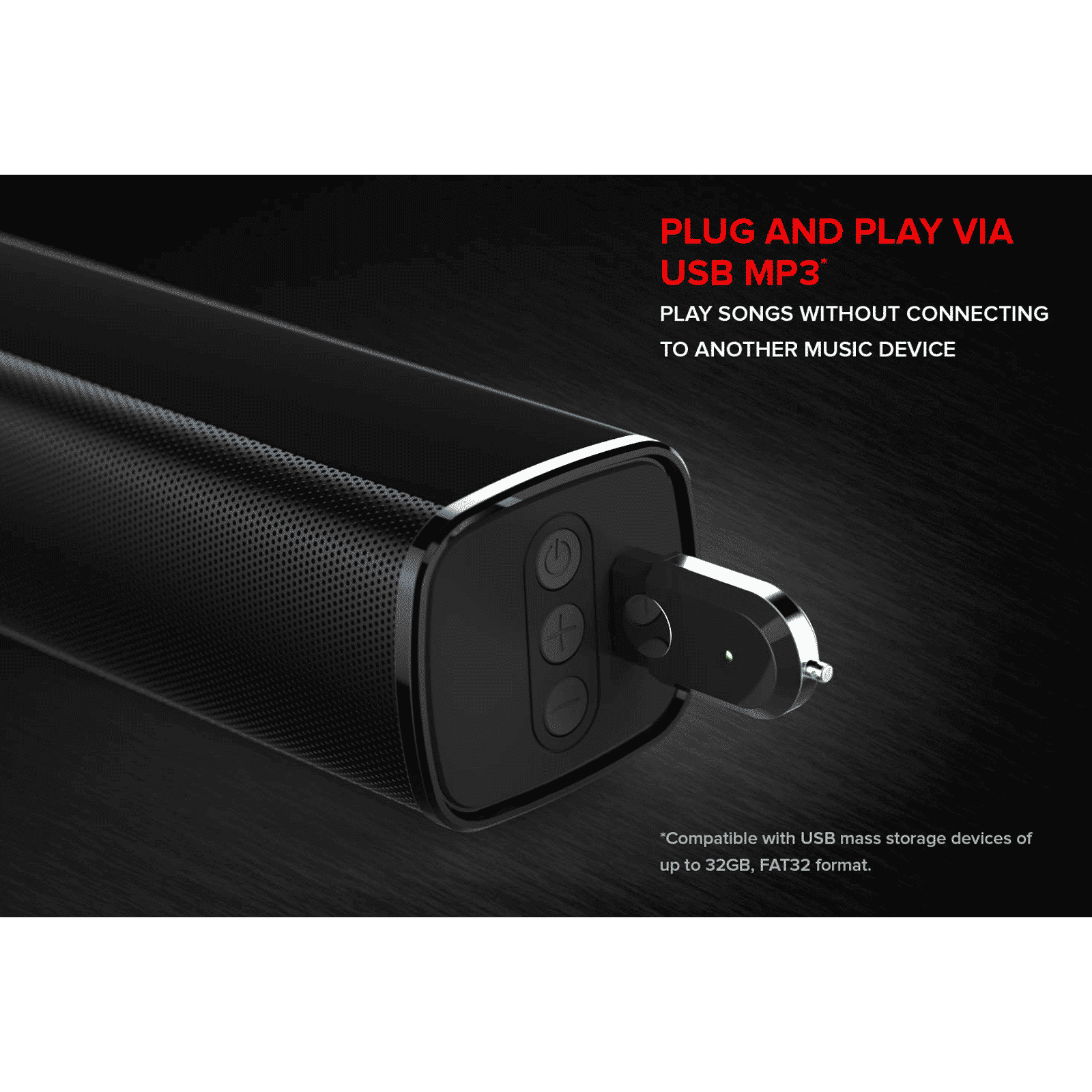 Creative Stage 160W Bluetooth Soundbar with Remote (Deep Thumping Bass, 2.1 Channel, Black)_6