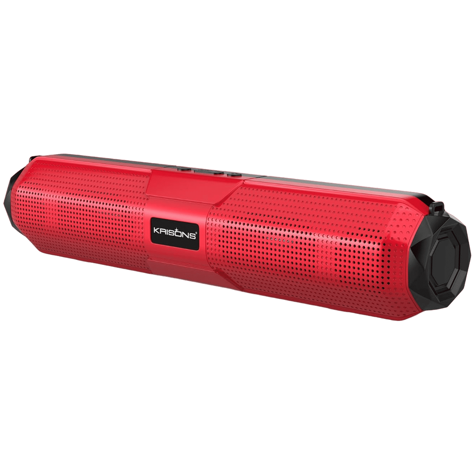 Krisons WonderBar 20W Bluetooth Soundbar (Deep Bass Audio, 5.0 Channel, Red)_1