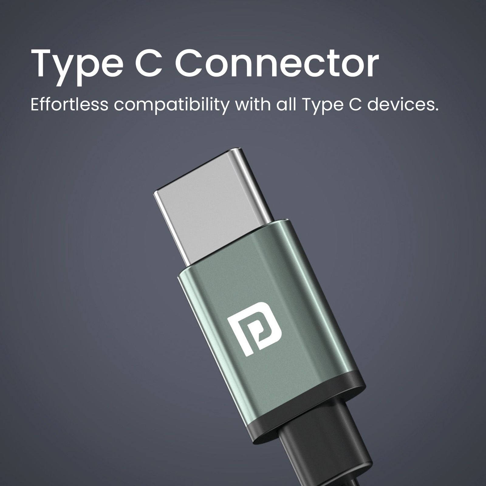 PORTRONICS Conch Tune C POR 2003 Wired Earphone with Mic (USB Type C Connector, In Ear, Grey)_3