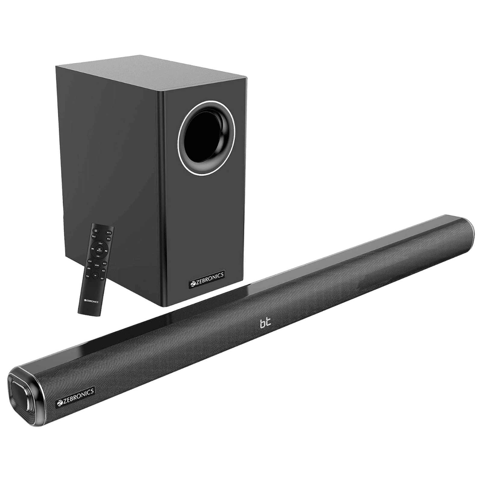 ZEBRONICS ZEB-Juke Bar 6000DWS Pro 200W Bluetooth Soundbar with Remote (Immersive Audio, 2.1 Channel, Black)_4