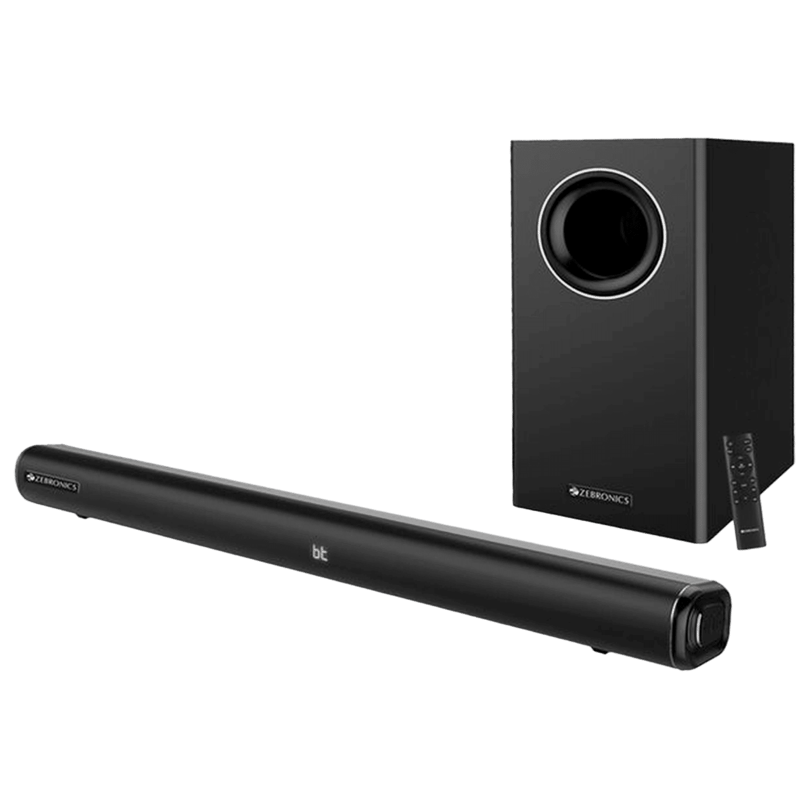ZEBRONICS ZEB-Juke Bar 6000DWS Pro 200W Bluetooth Soundbar with Remote (Immersive Audio, 2.1 Channel, Black)_1