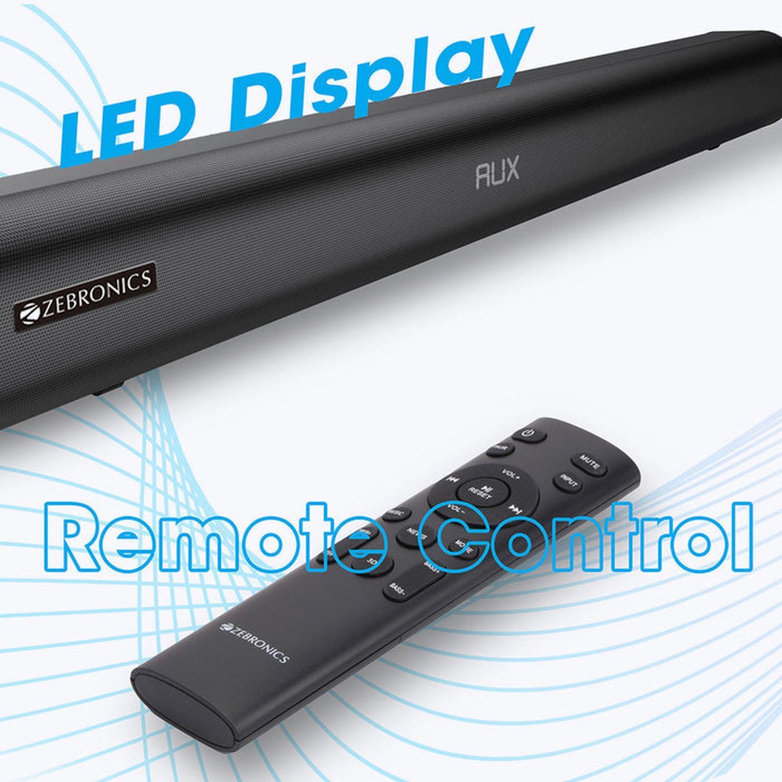 ZEBRONICS Zeb Juke bar 600 200W Bluetooth Soundbar with Remote (2.1 Channel, Black)_4