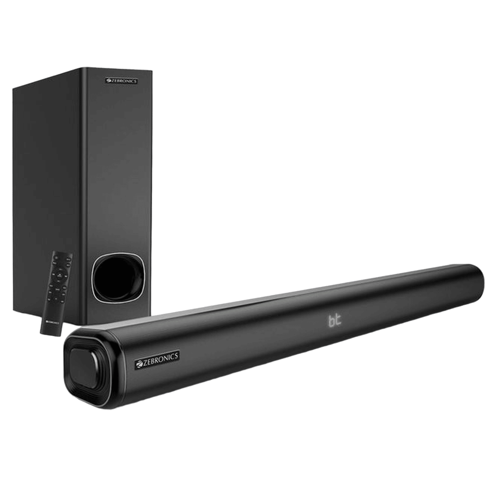 ZEBRONICS Zeb Juke bar 600 200W Bluetooth Soundbar with Remote (2.1 Channel, Black)_1