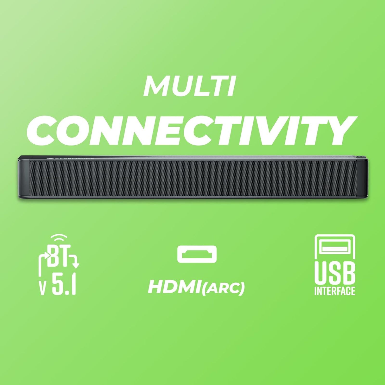 ZEBRONICS Juke Bar 2601 60W Bluetooth Soundbar With Remote (2.0 Channel, Black) ZEBRONICS Juke Bar 2601 60W Bluetooth Soundbar With Remote (2.0 Channel, Black)_3