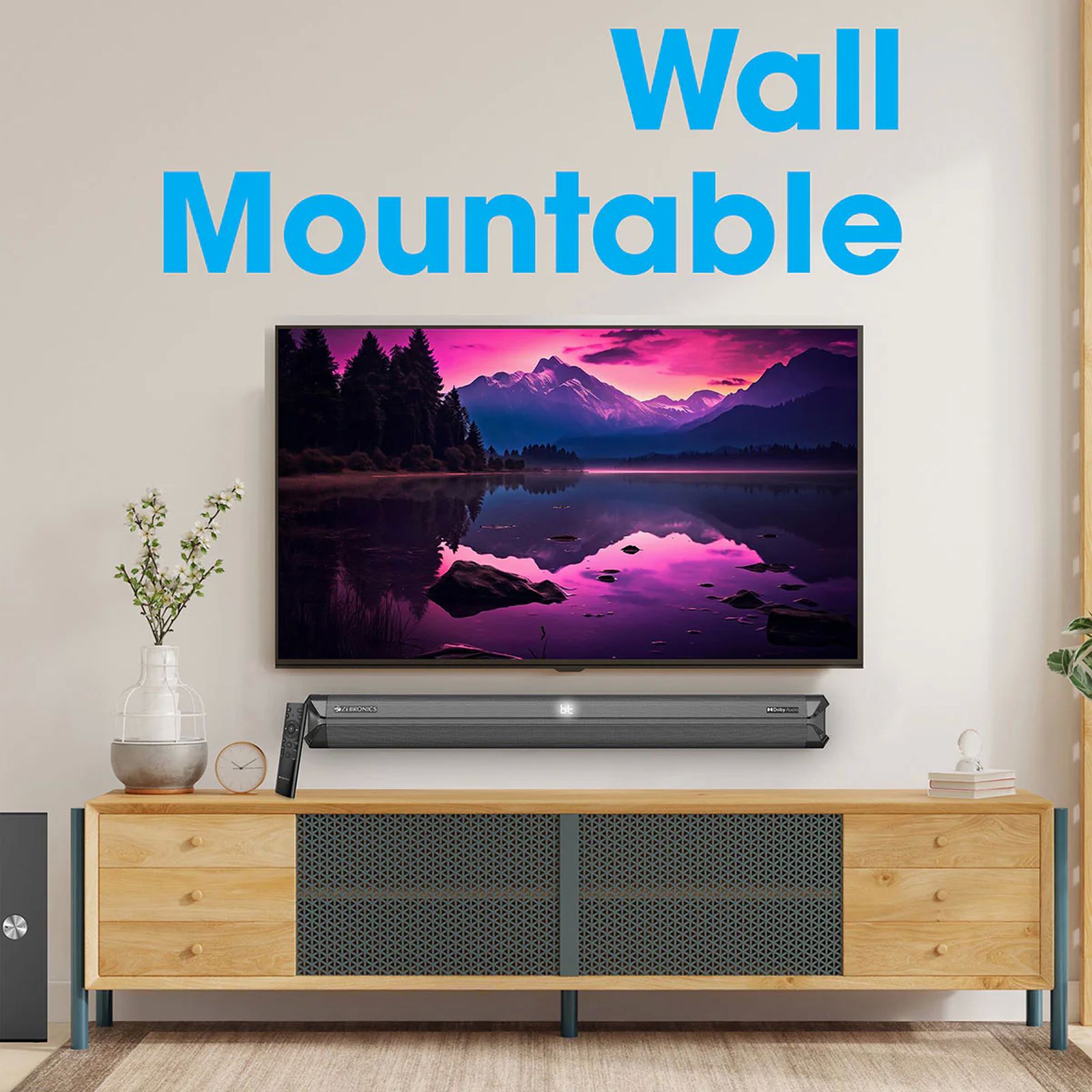 ZEBRONICS Juke Bar 500 160W Bluetooth Soundbar With Remote (Dolby Audio, 2.1 Channel, Black)_10