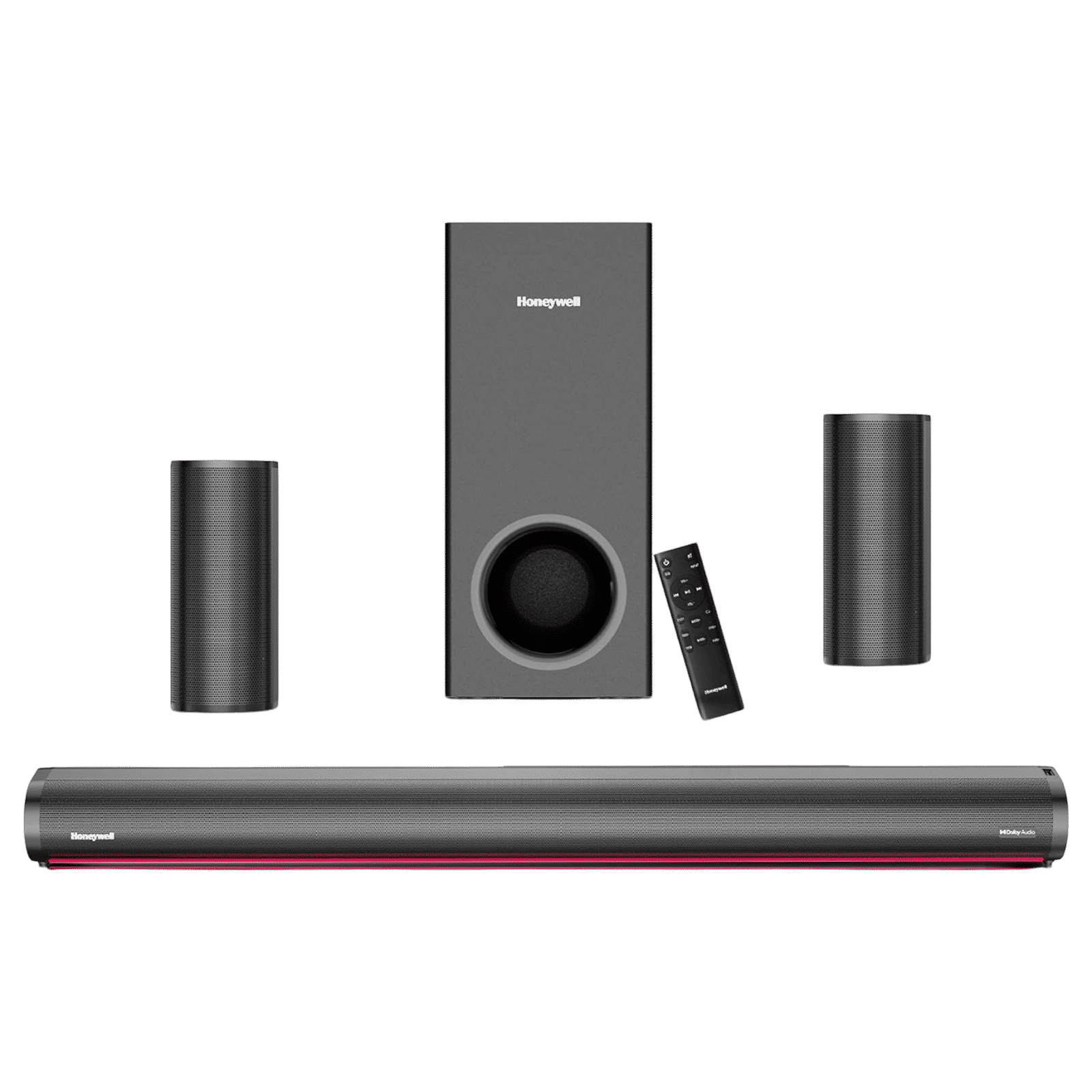 Honeywell Trueno U7000 500W Bluetooth Soundbar with Remote (Dolby Audio, 5.1 Channel, Black)_1