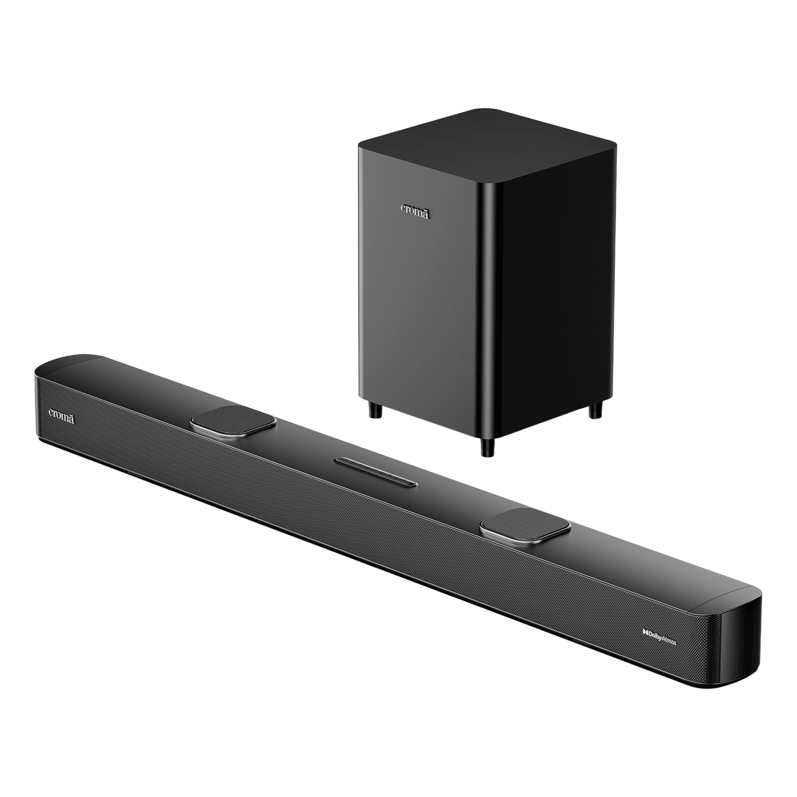 Croma 240W Bluetooth Soundbar with Remote Control (Dolby Atmos, 2.1.2 Channel, Premium Black) Croma 240W Bluetooth Soundbar with Remote Control (Dolby Atmos, 2.1.2 Channel, Premium Black)_8