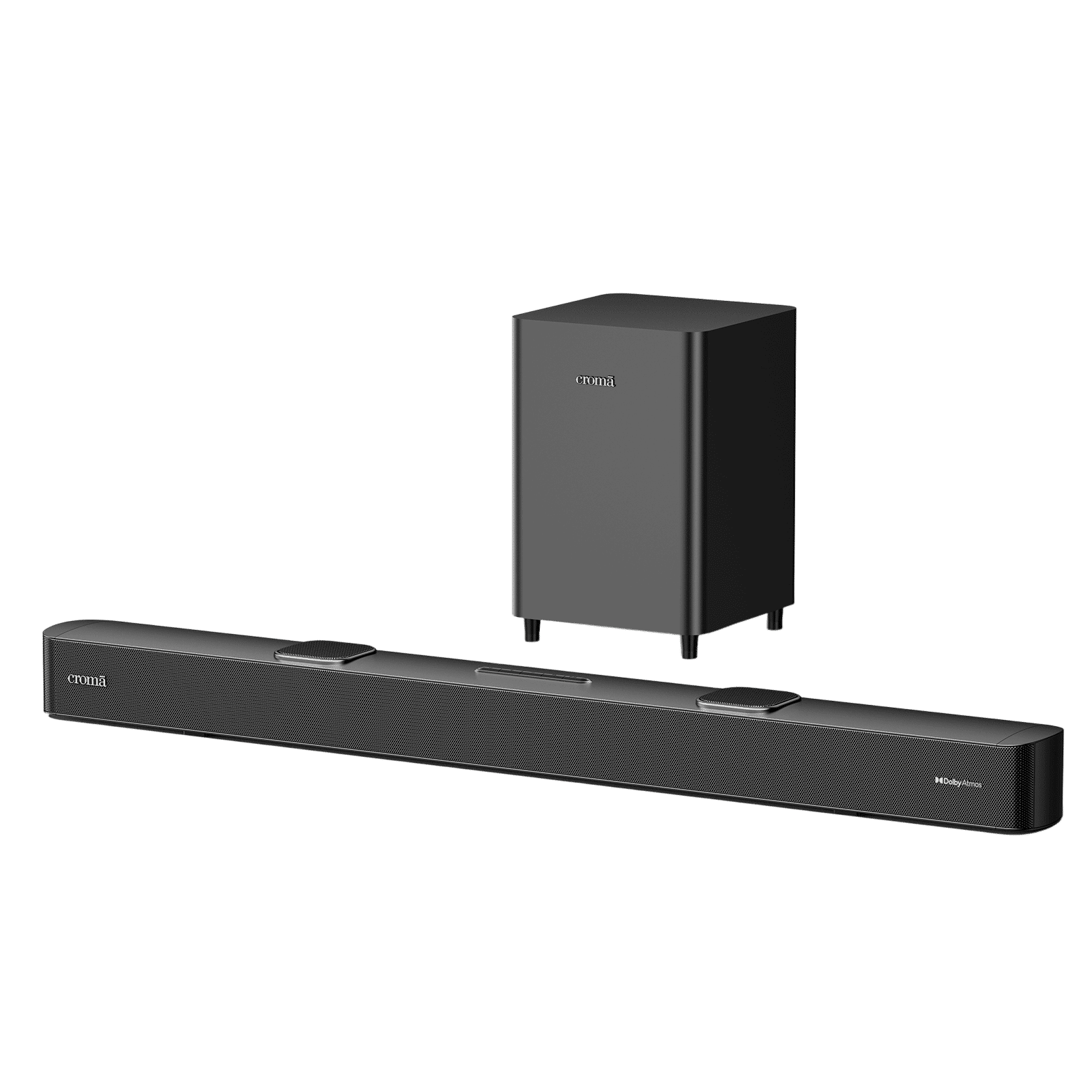 Croma 240W Bluetooth Soundbar with Remote Control (Dolby Atmos, 2.1.2 Channel, Premium Black) Croma 240W Bluetooth Soundbar with Remote Control (Dolby Atmos, 2.1.2 Channel, Premium Black)_3