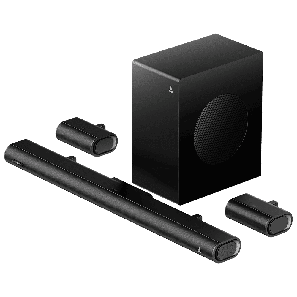boAt Aavante Prime 5.1 5000DA 500W Soundbar with Remote (Dolby Atmos, 5.1 Channel, Black) boAt Aavante Prime 5.1 5000DA 500W Soundbar with Remote (Dolby Atmos, 5.1 Channel, Black)_1